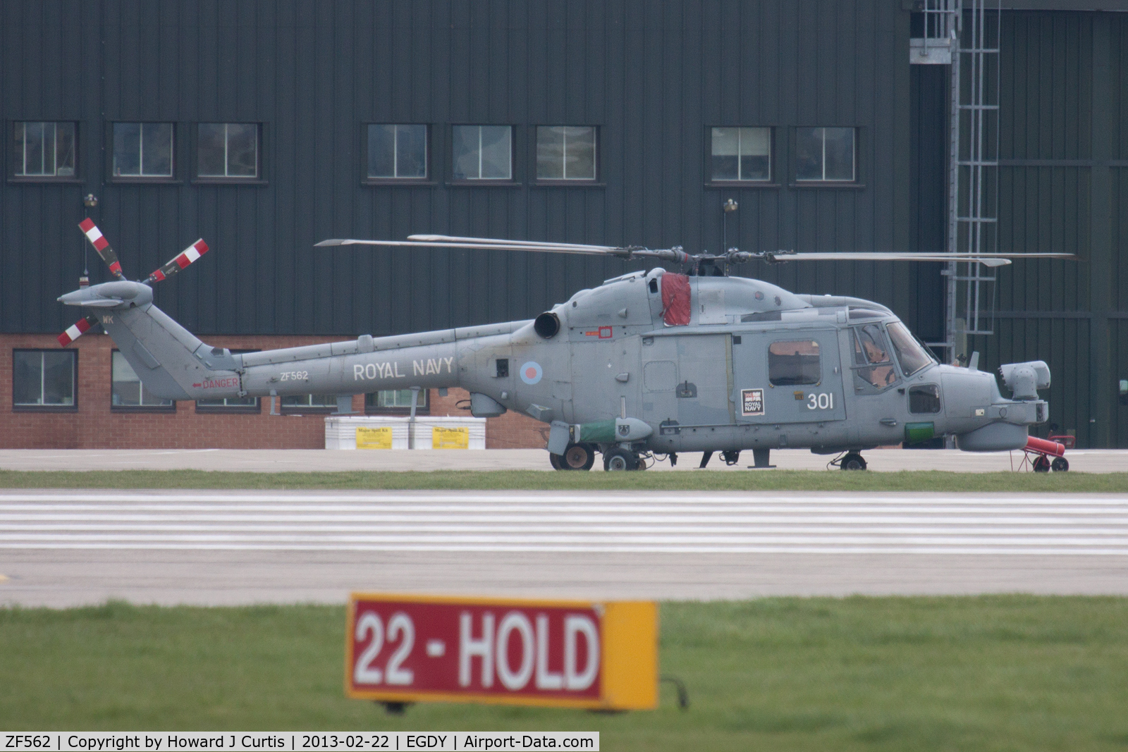 ZF562, Westland Lynx HMA.8SRU C/N 339, 301/815 NAS