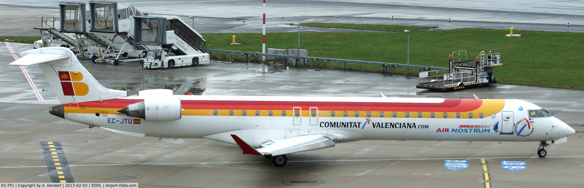 EC-JTU, 2006 Bombardier CRJ-900 (CL-600-2D24) C/N 15079, Air Nostrum (Iberia Regional cs. / 