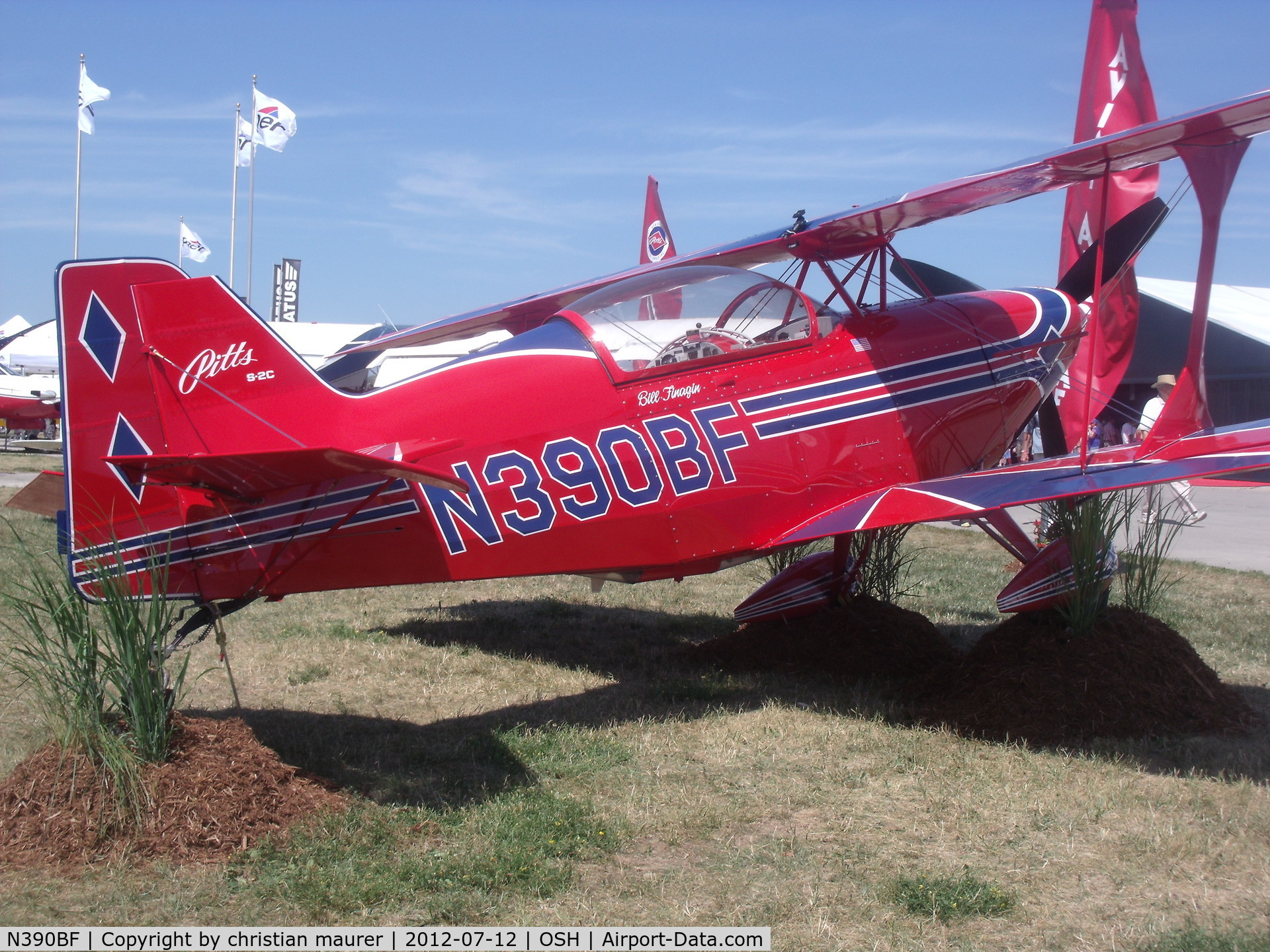N390BF, Aviat Pitts S-2C Special C/N 6086, pitts