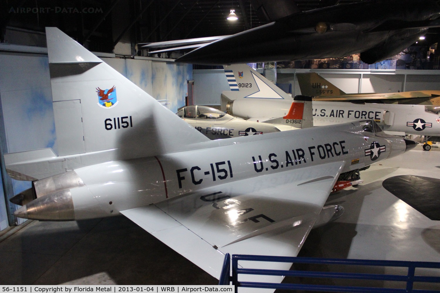 56-1151, 1956 Convair F-102A Delta Dagger C/N Not found 56-1151, F-102A Delta Dagger
