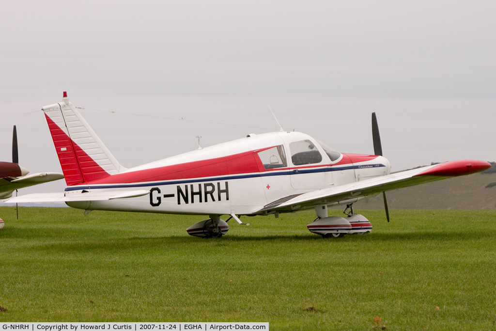 G-NHRH, 1967 Piper PA-28-140 Cherokee C/N 28-22807, Privately owned.