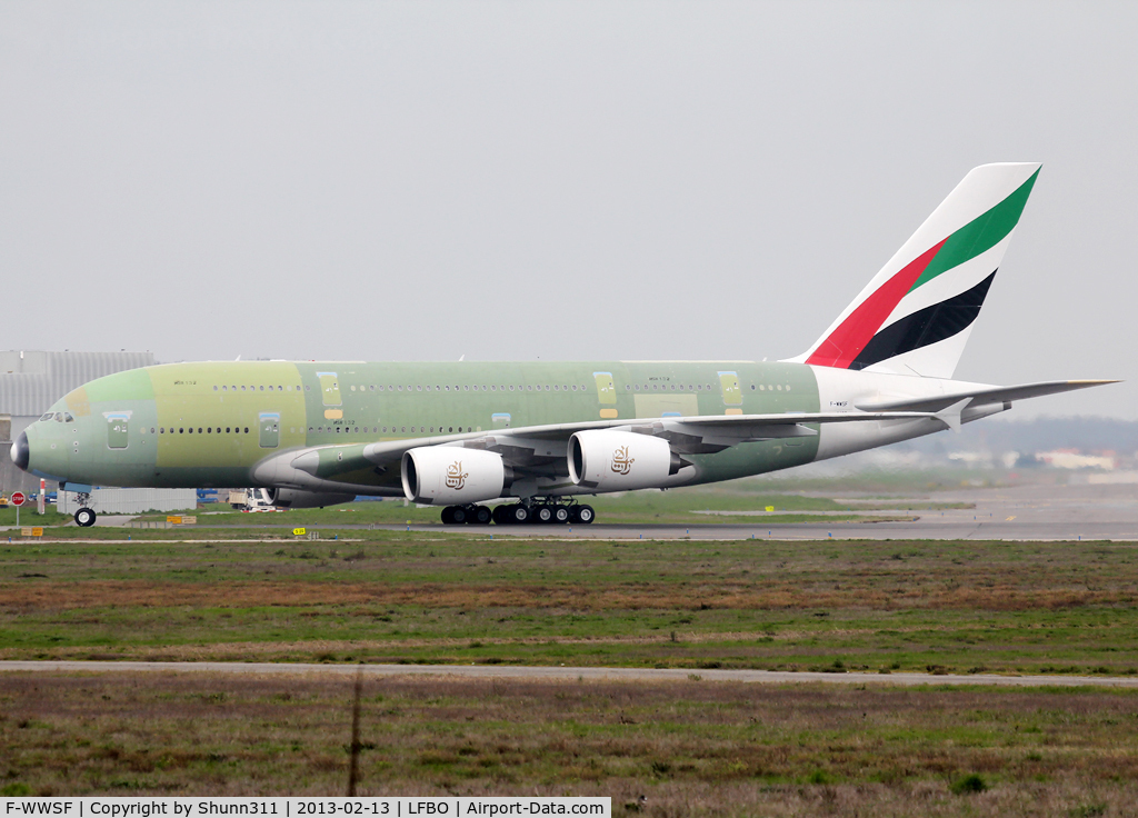 F-WWSF, 2012 Airbus A380-861 C/N 0132, C/n 0132 - For Emirates as A6-EEK