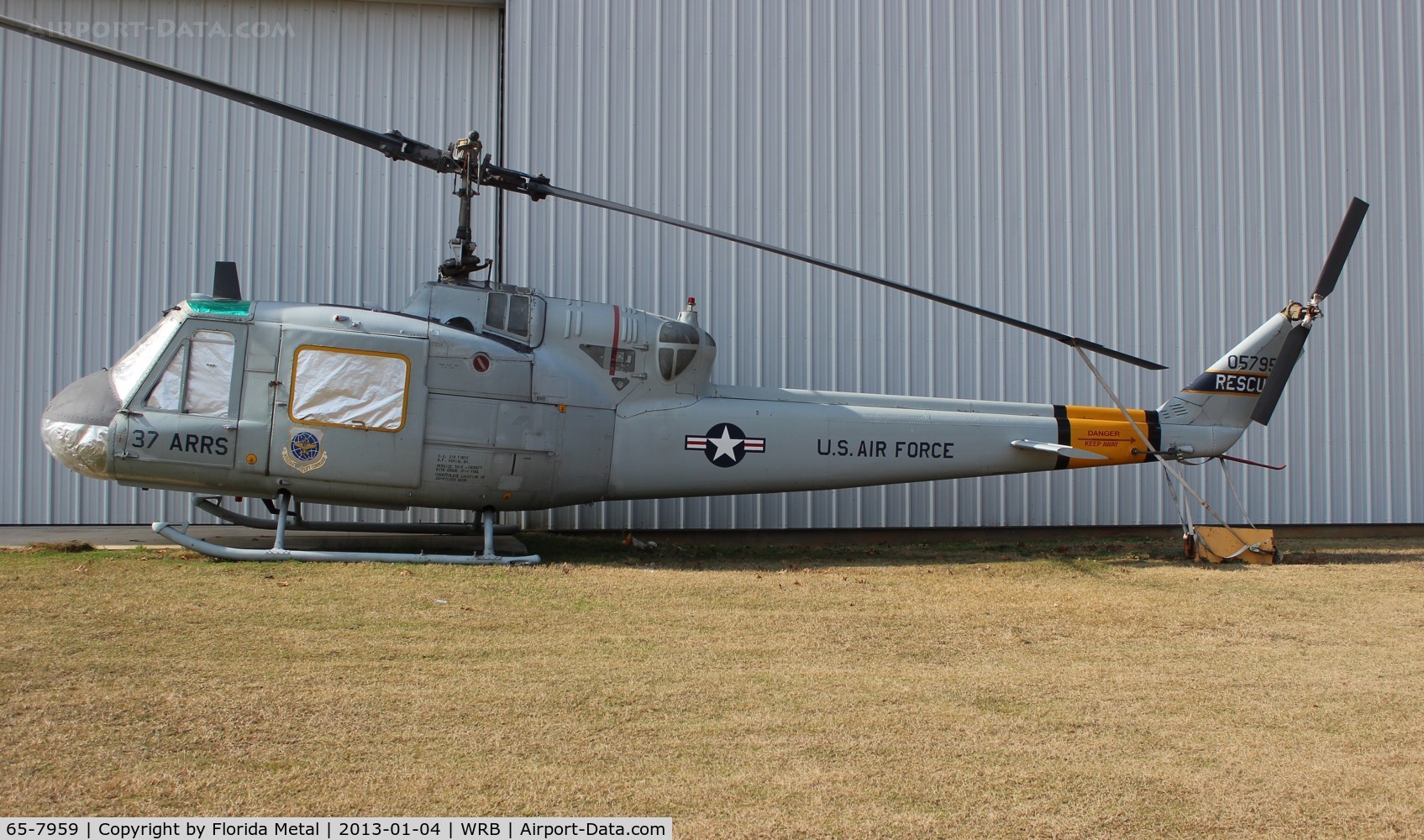 65-7959, 1965 Bell UH-1F Iroquois C/N 7100, UH-1F