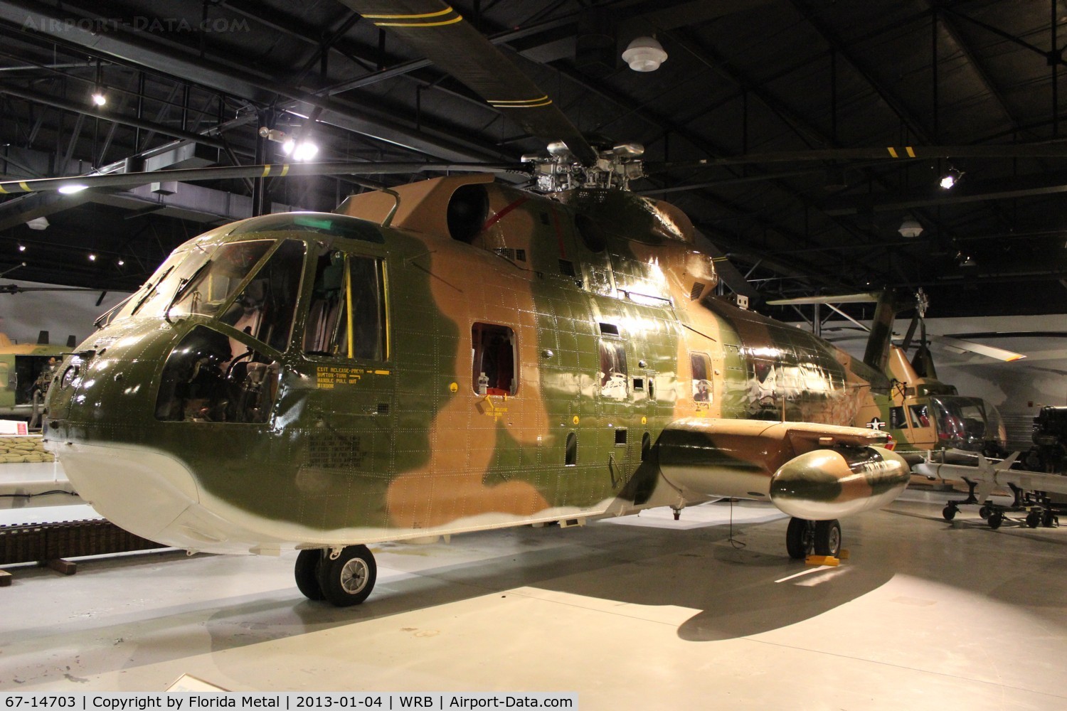 67-14703, 1967 Sikorsky CH-3E Jolly Green Giant C/N 61-605, CH-3E