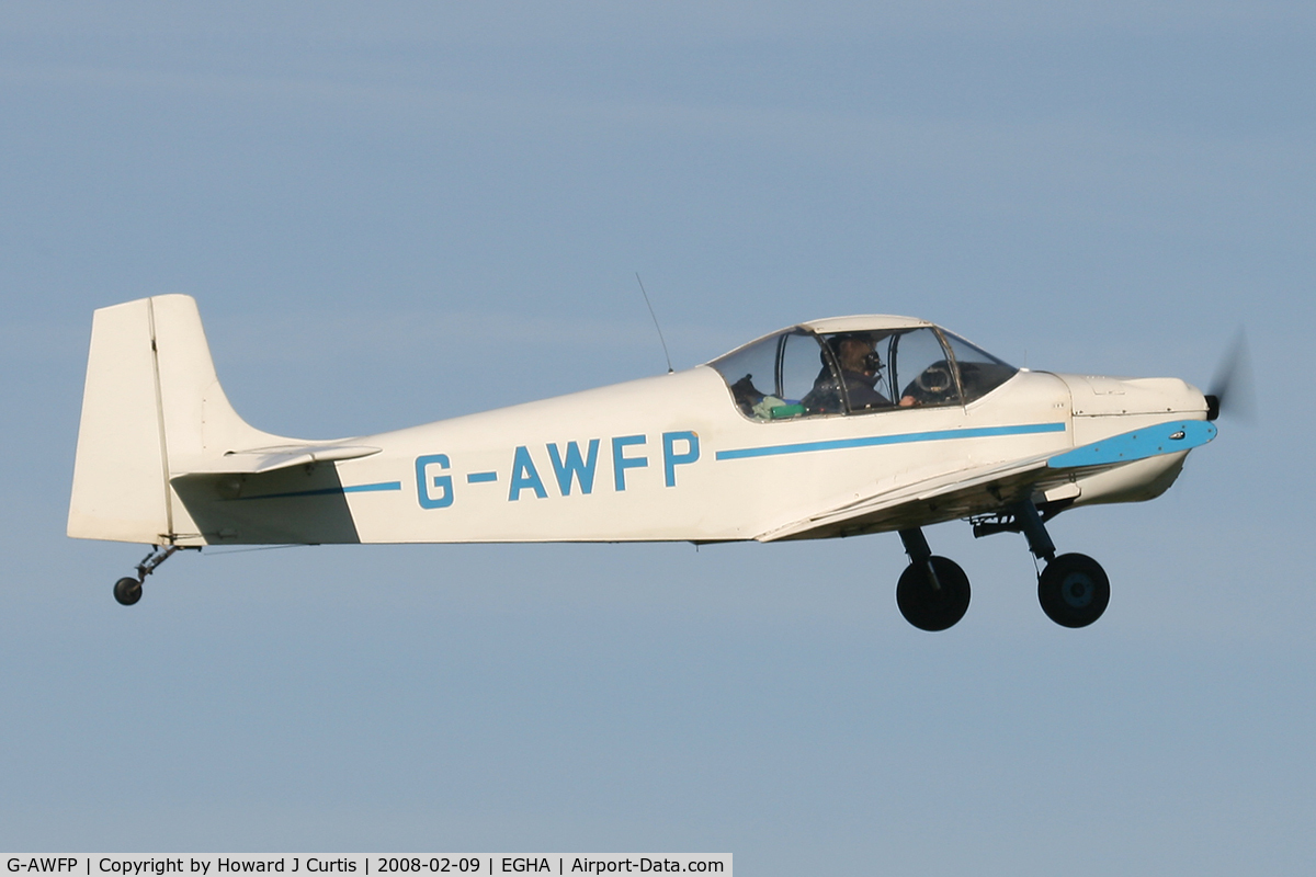 G-AWFP, 1968 Rollason Druine D-62B Condor C/N RAE/631, Privately owned.
