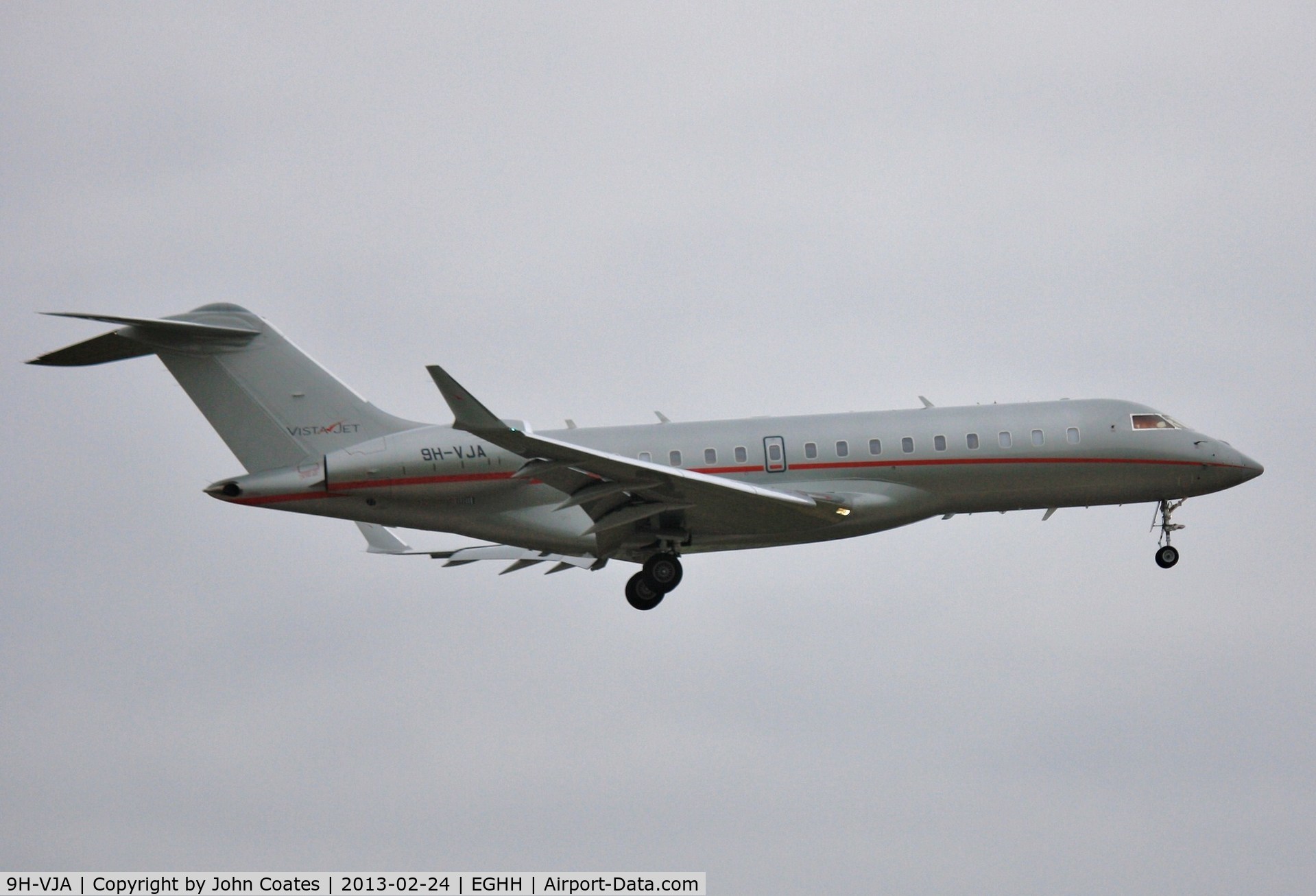 9H-VJA, 2011 Bombardier BD-700-1A10 Global Express XRS C/N 9441, Touch and Goes during training