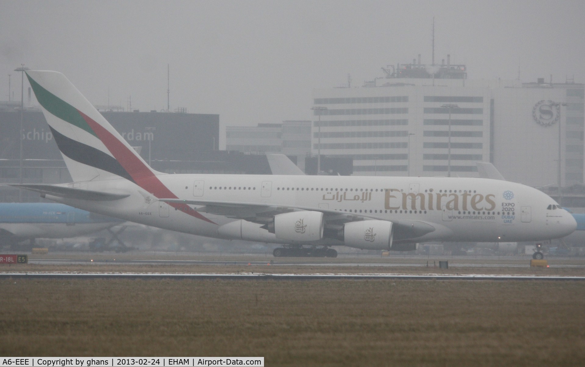 A6-EEE, 2012 Airbus A380-861 C/N 112, Dubai candidate Expo 2020