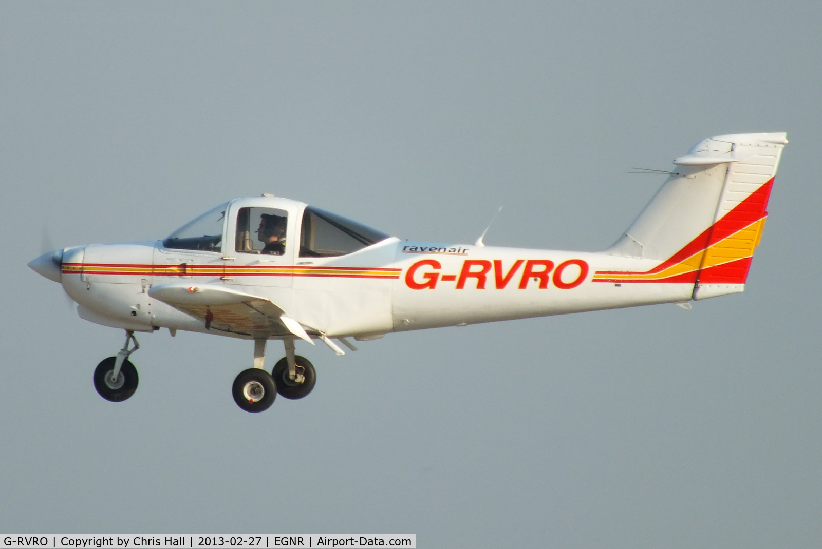 G-RVRO, 1982 Piper PA-38-112 Tomahawk Tomahawk C/N 38-82A0017, Ravenair