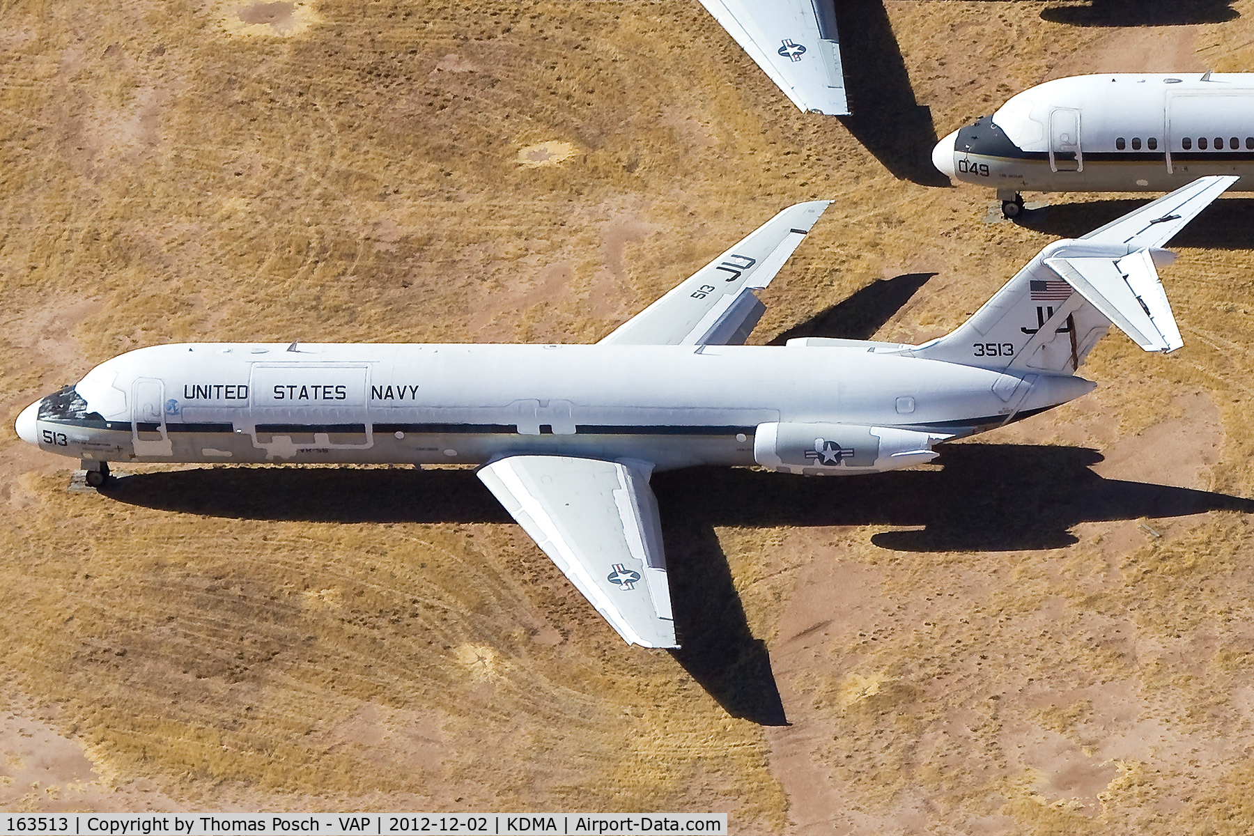 163513, 1970 McDonnell Douglas C-9B Skytrain II C/N 47477, USA - Navy