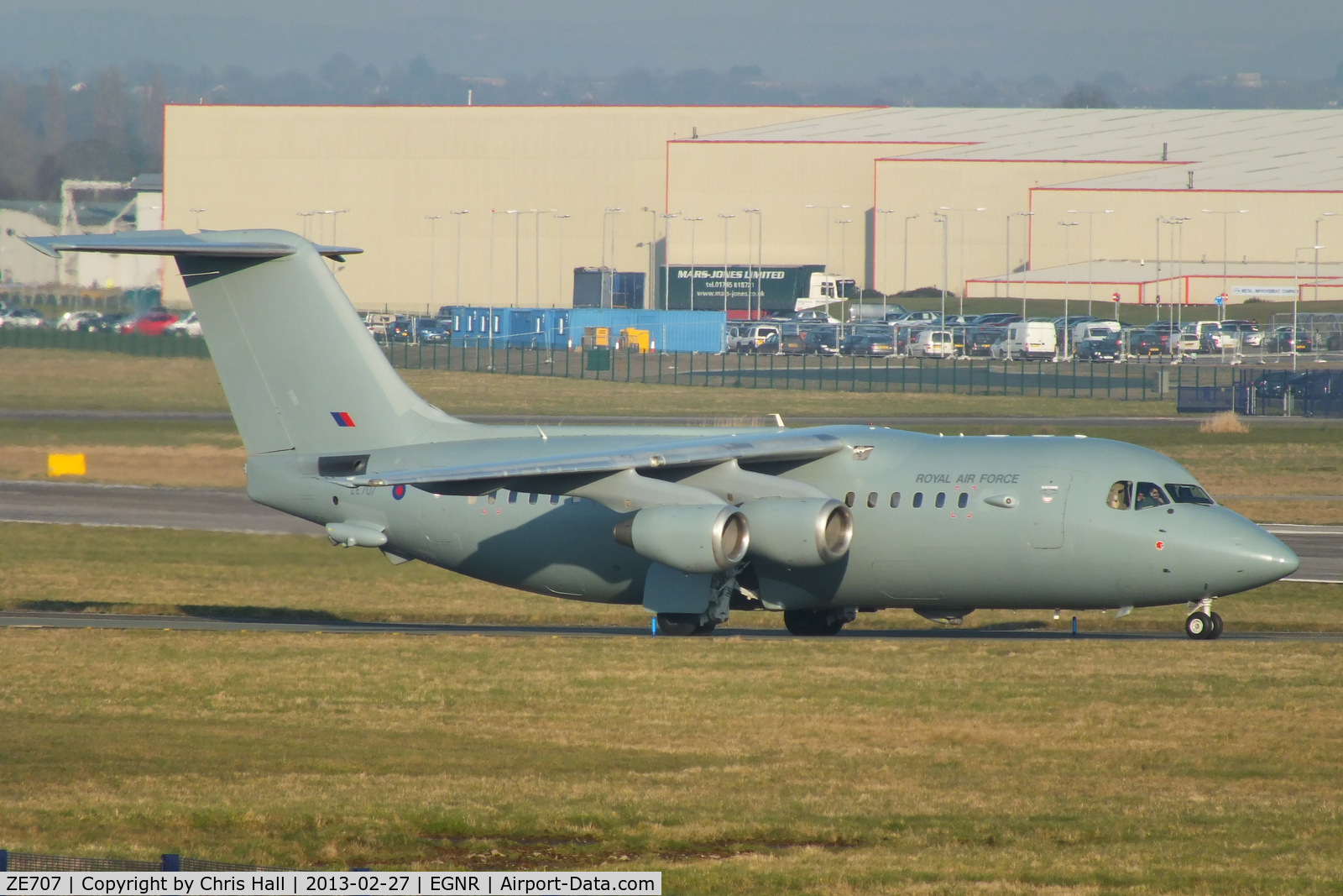 ZE707, 1991 British Aerospace BAe.146-200QC Quick Change C/N E2188, Royal Air Force