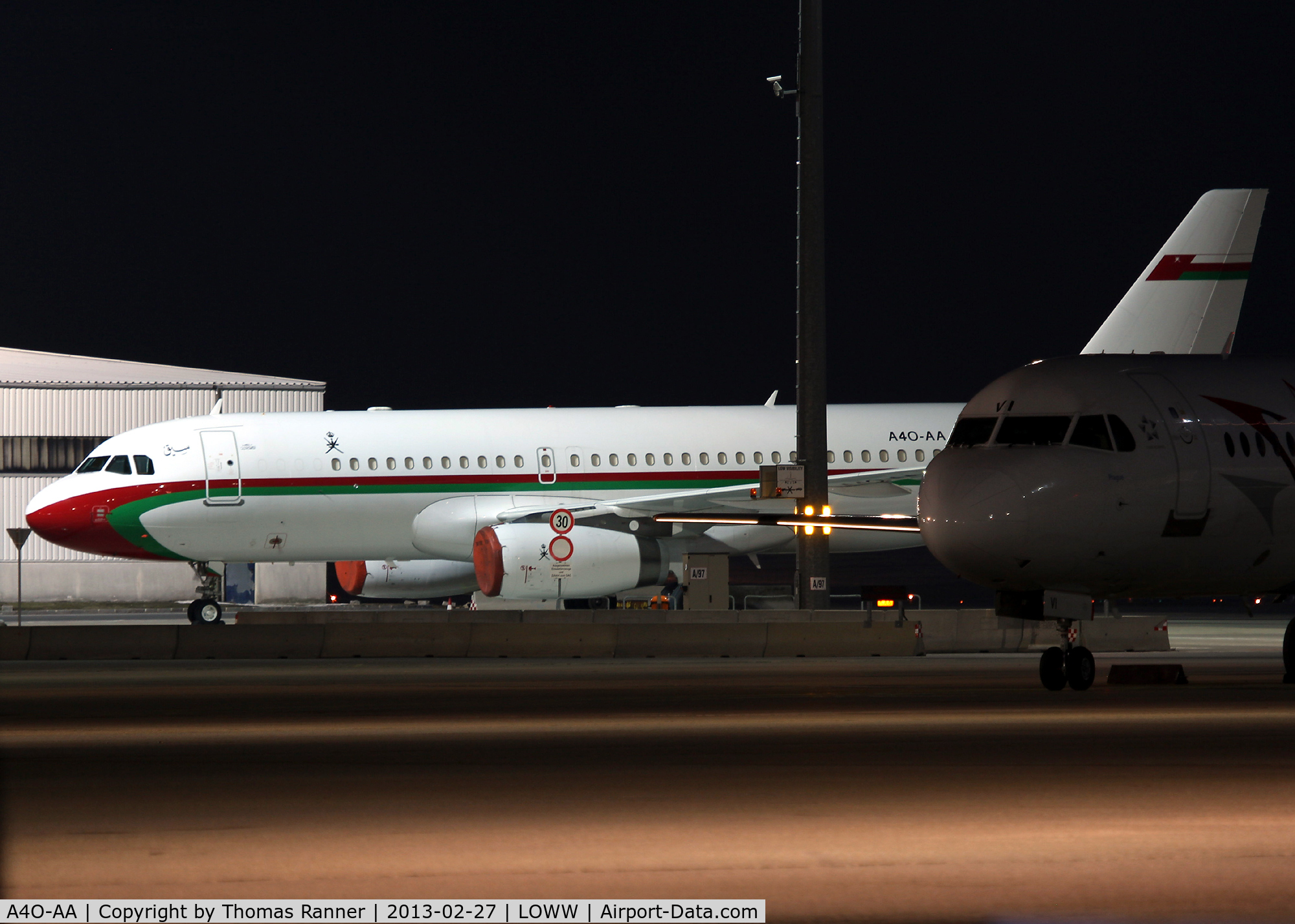 A4O-AA, 2005 Airbus A320-233 C/N 2566, Oman Royal Flight Airbus A320