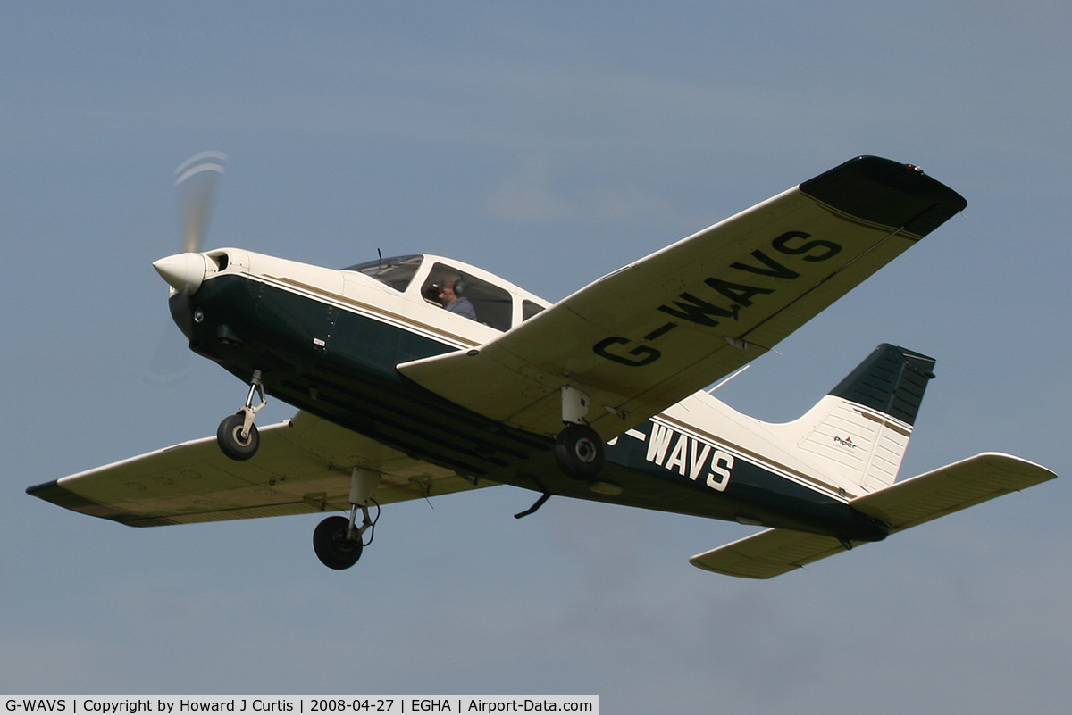 G-WAVS, 1998 Piper PA-28-161 Cherokee Warrior III C/N 28-42035, Privately owned.
