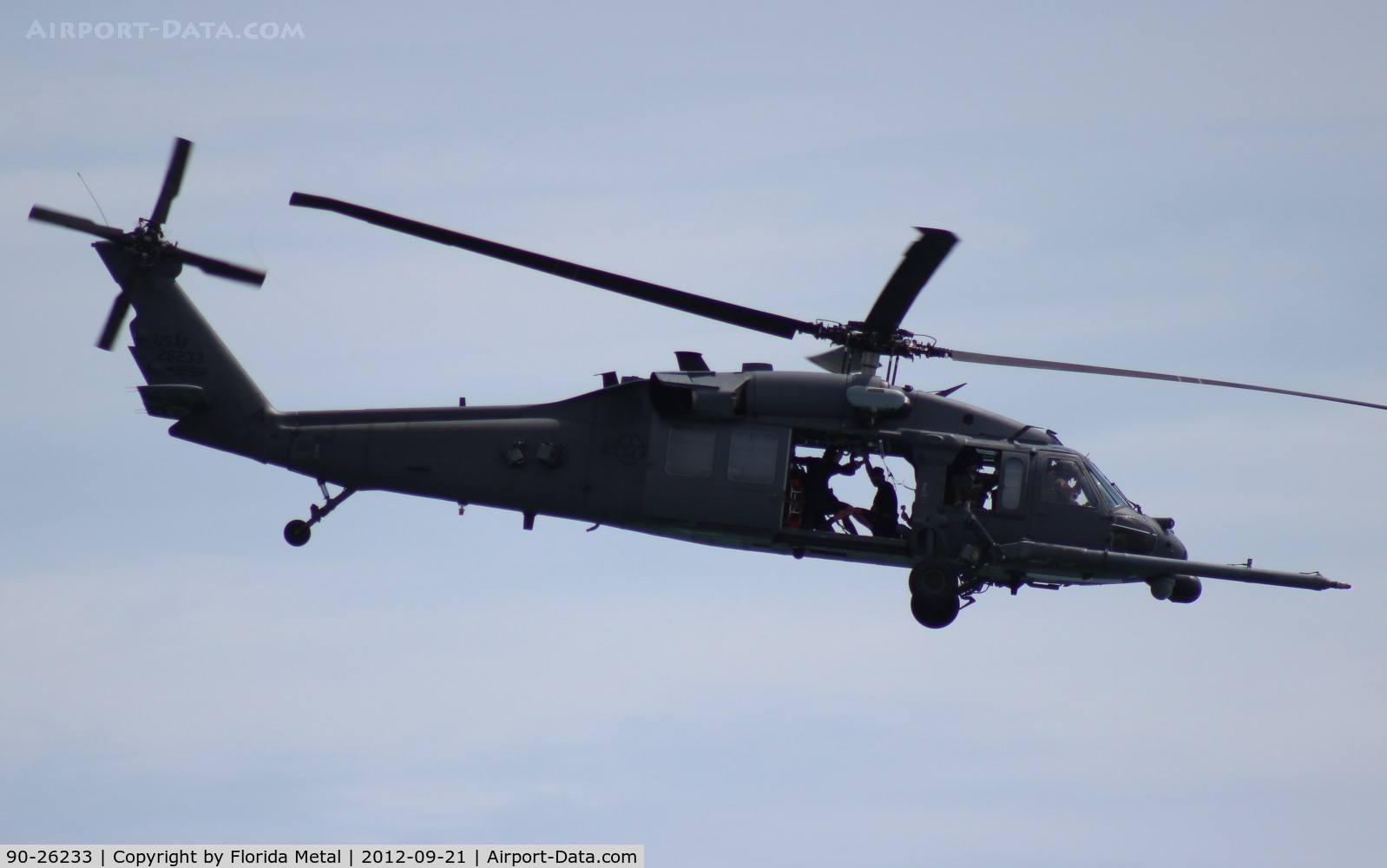 90-26233, Sikorsky HH-60L Black Hawk C/N 701600, HH-60L demo at Cocoa Beach