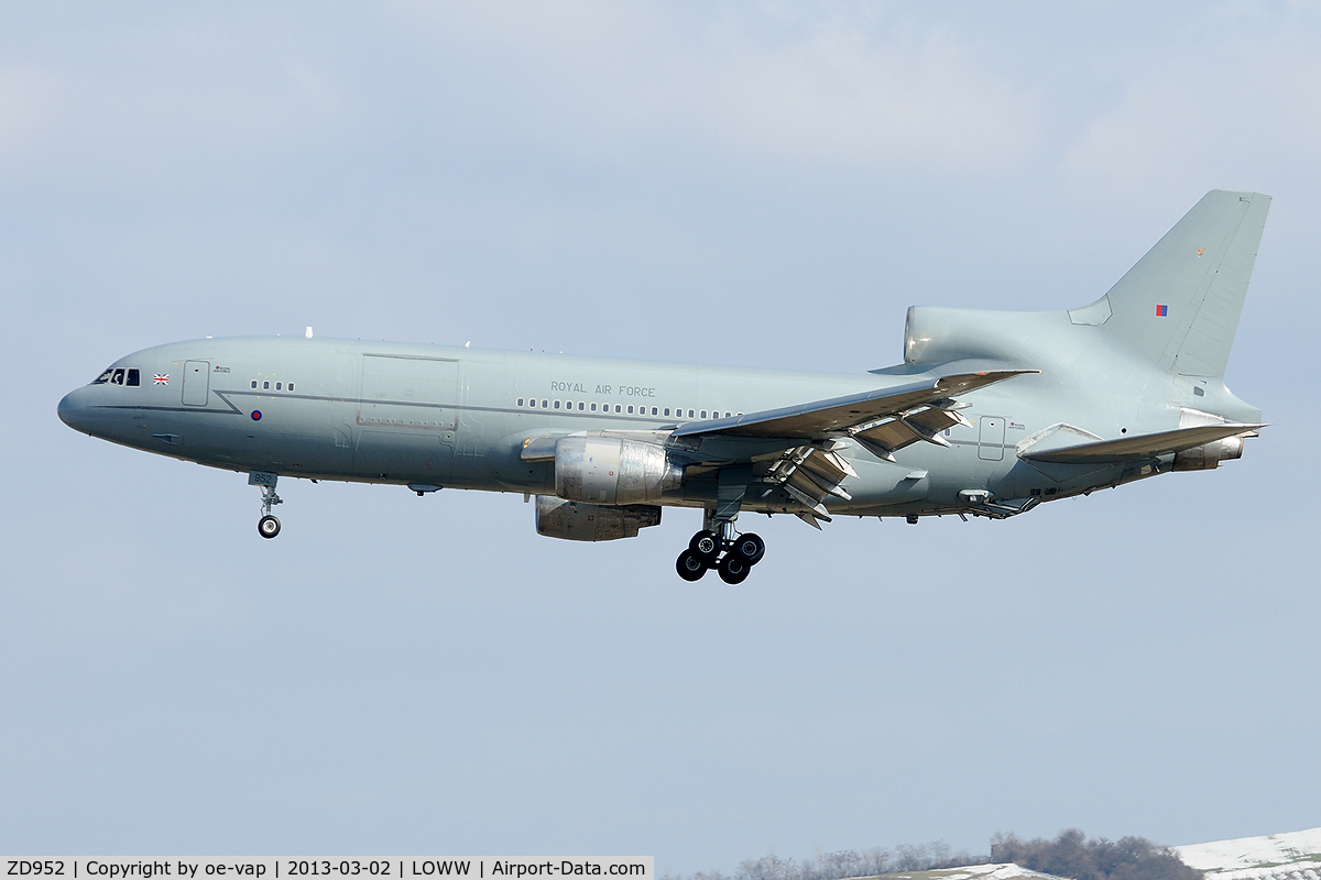 ZD952, 1979 Lockheed L-1011-500 Tristar (KC.1) C/N 193V-1168, A very welcome visit of the Royal Air Force