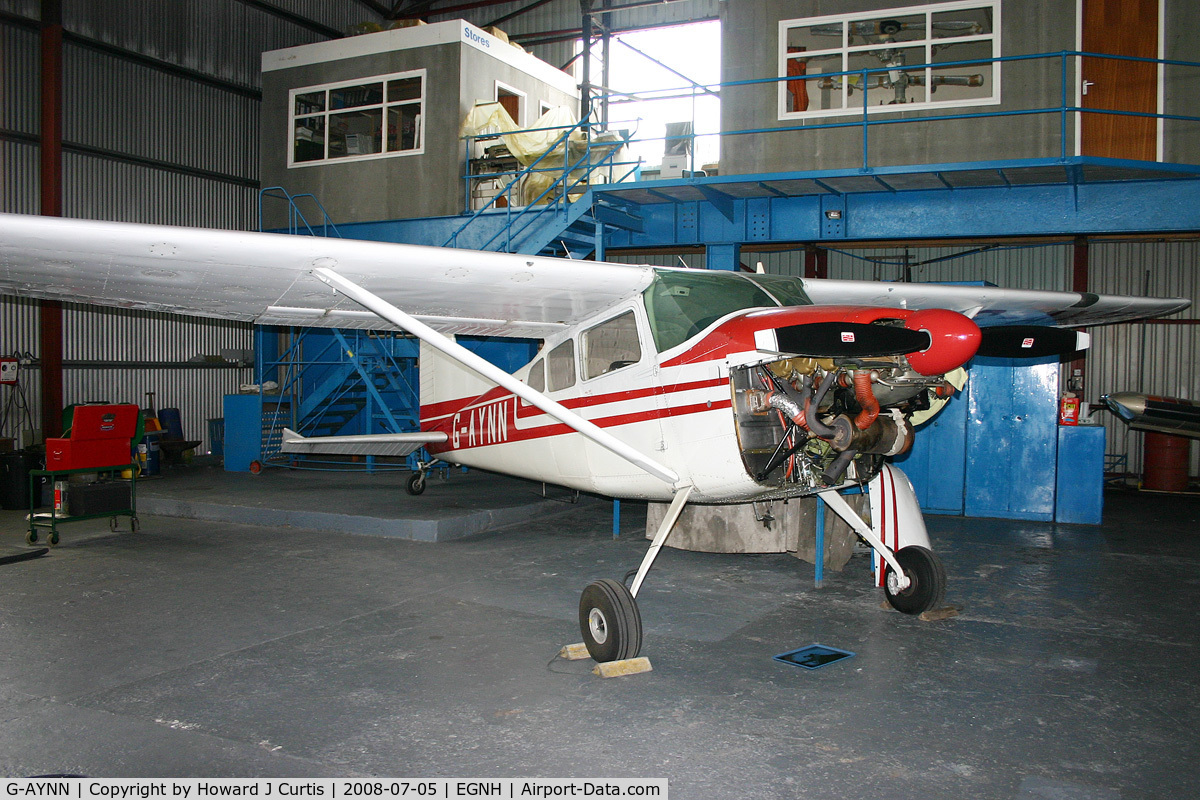 G-AYNN, 1962 Cessna 185B Skywagon C/N 185-0518, Privately owned.