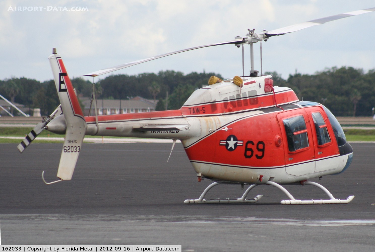 162033, Bell TH-57C Sea Ranger C/N 3712, TH-57C