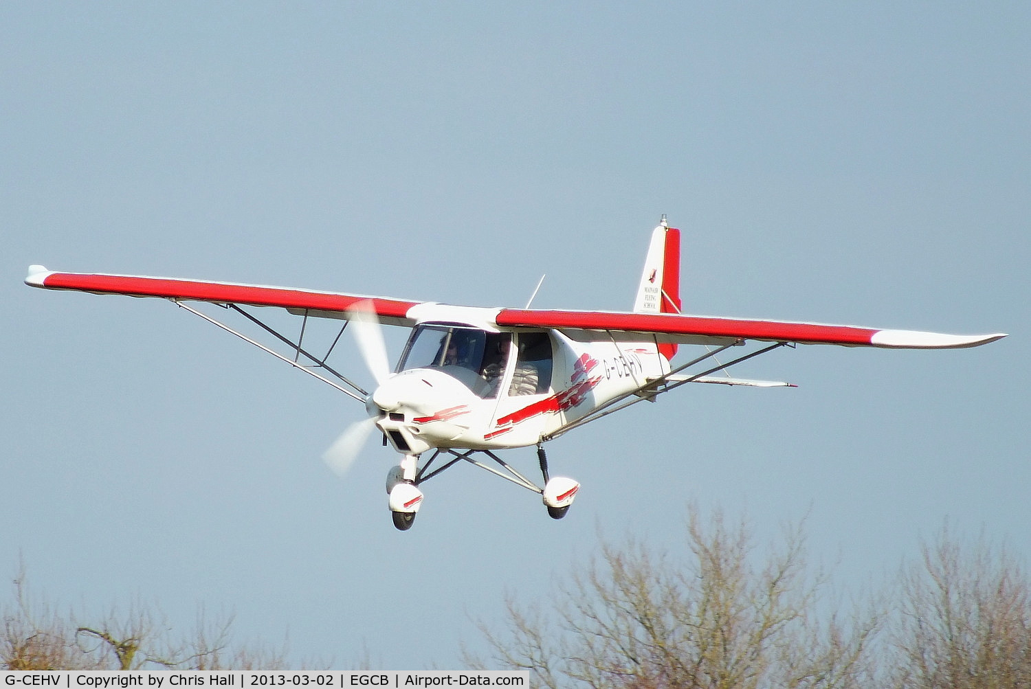 G-CEHV, 2006 Comco Ikarus C42 FB80 C/N 0610-6854, Mainair Microlight School