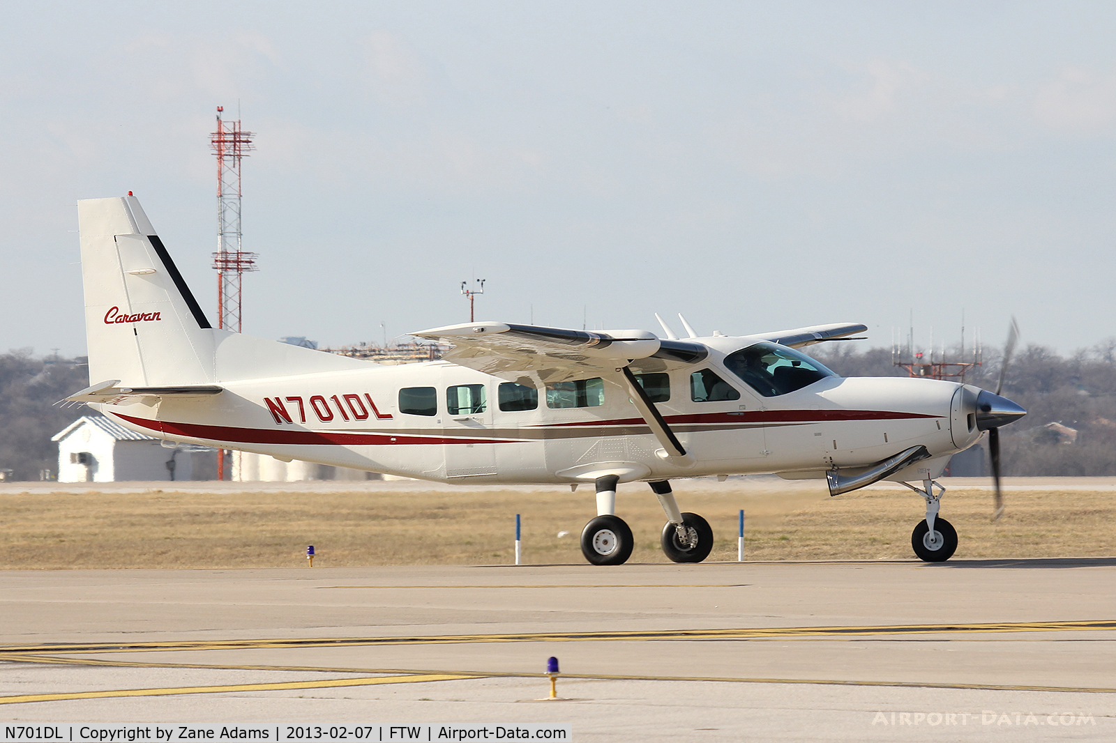 N701DL, 2001 Cessna 208 C/N 20800344, At Meacham Field - Fort Worth, TX
