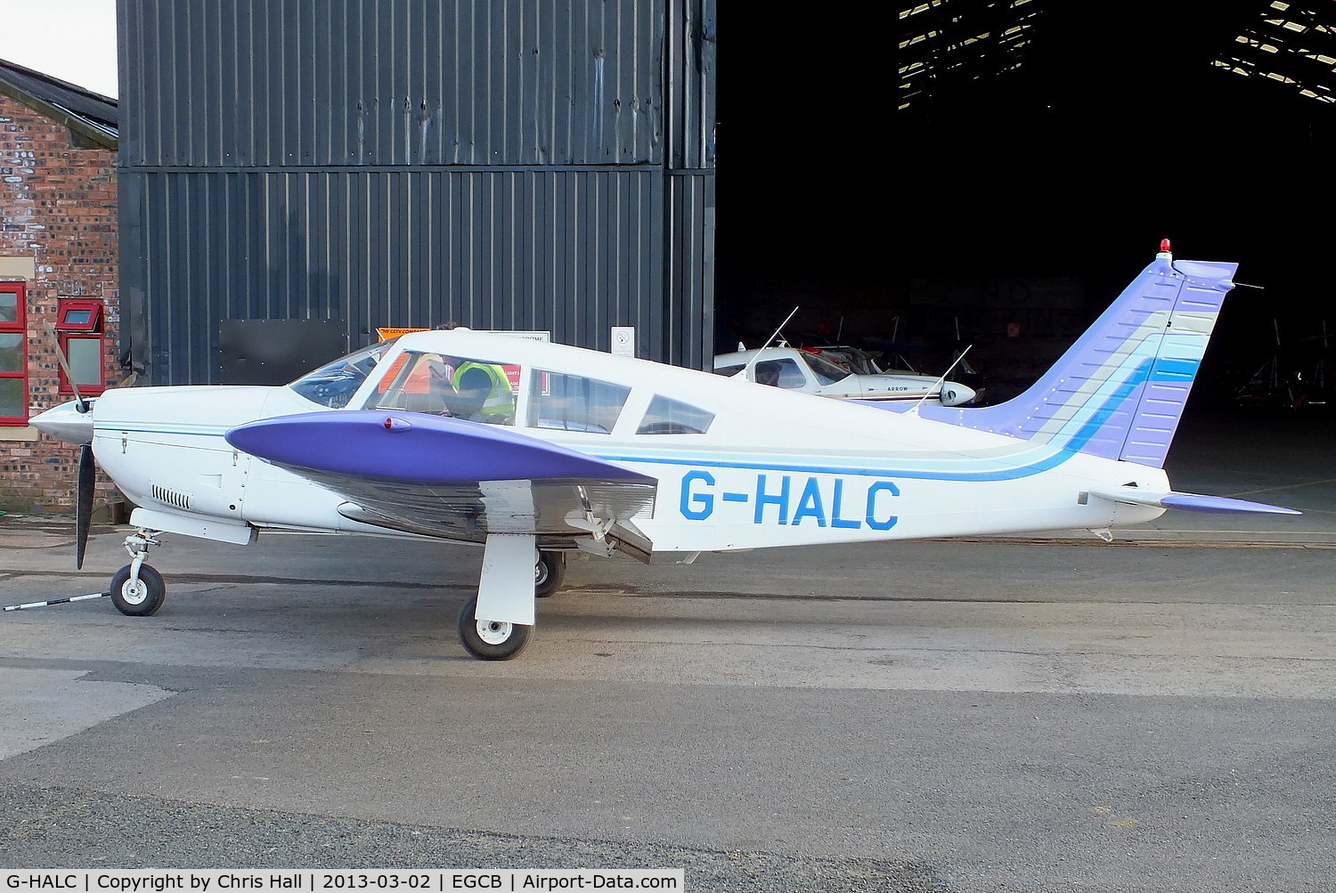 G-HALC, 1973 Piper PA-28R-200 Cherokee Arrow C/N 28R-7335042, Halcyon Aviation Ltd