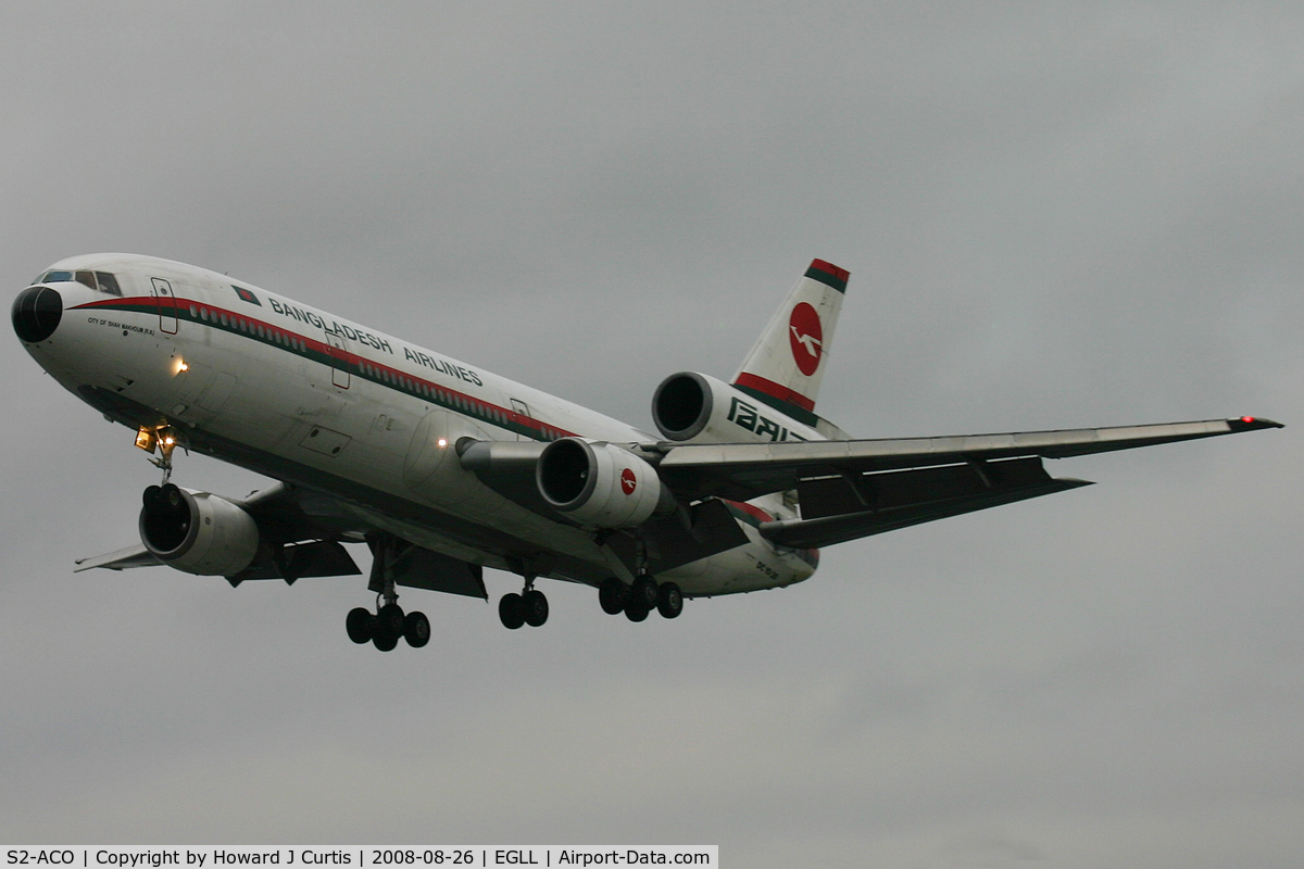 S2-ACO, 1978 McDonnell Douglas DC-10-30 C/N 46993, Bangladesh Biman