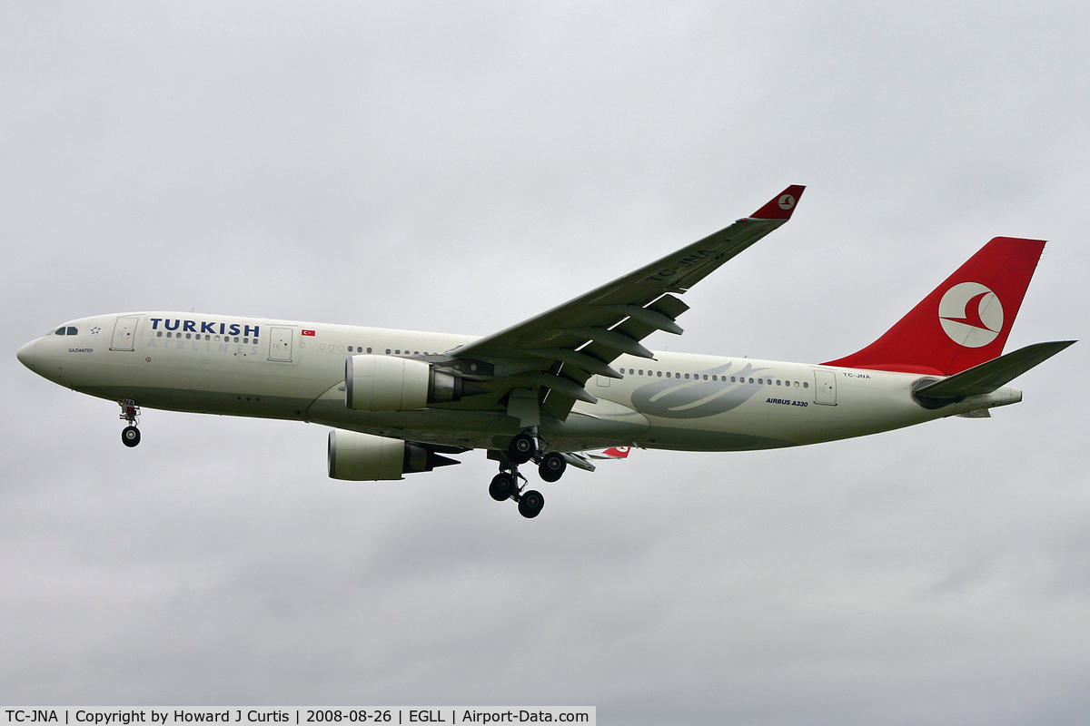 TC-JNA, 2005 Airbus A330-203 C/N 697, THY Turkish Airlines