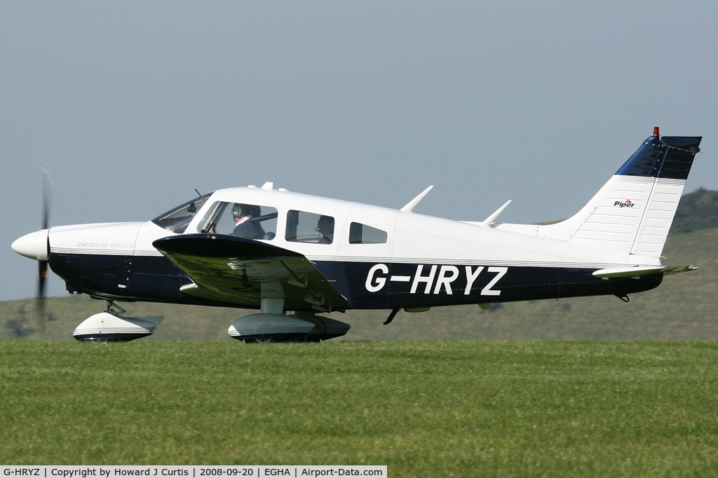G-HRYZ, 1974 Piper PA-28-180 Cherokee C/N 28-7505090, Privately owned.