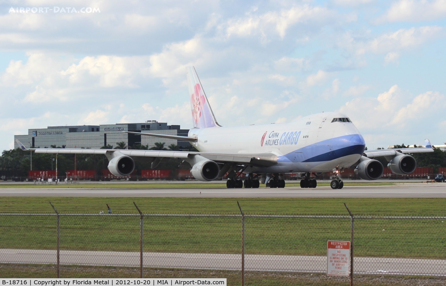 B-18716, 2003 Boeing 747-409F/SCD C/N 33732, China Airlines Cargo 747-400F