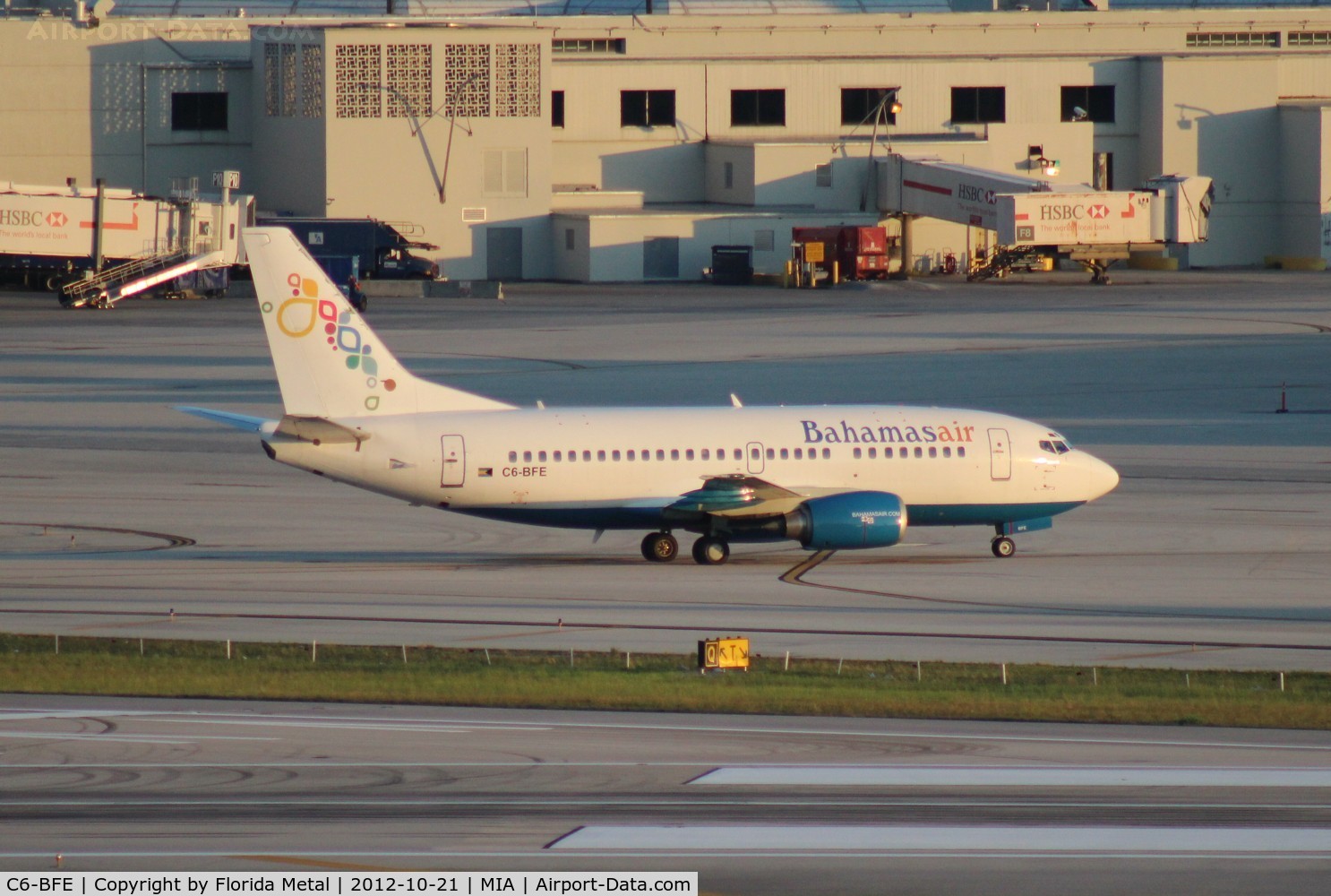 C6-BFE, 1993 Boeing 737-5H6 C/N 26450, Bahamas Air 737-500