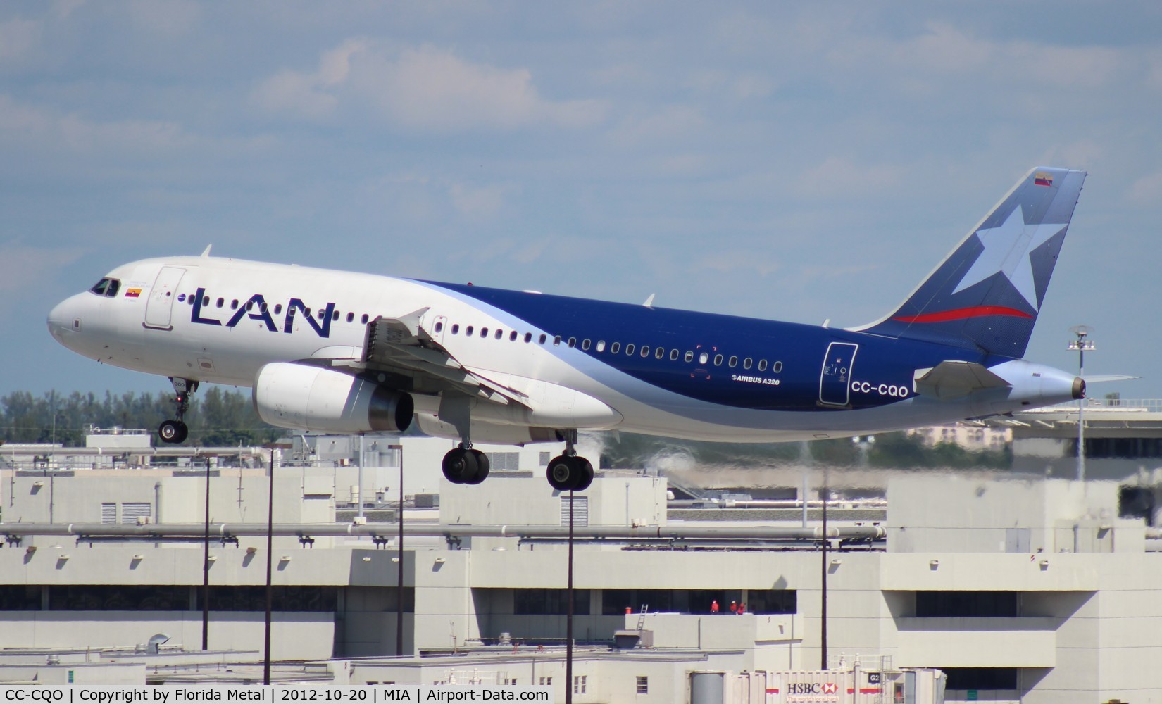 CC-CQO, 2008 Airbus A320-233 C/N 3535, LAN Colombia A320