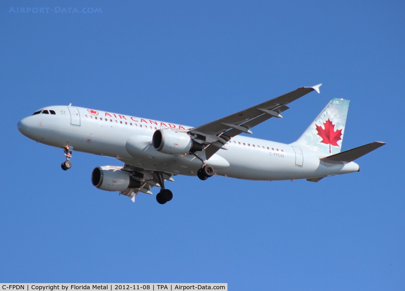 C-FPDN, 1992 Airbus A320-211 C/N 341, Air Canada A320