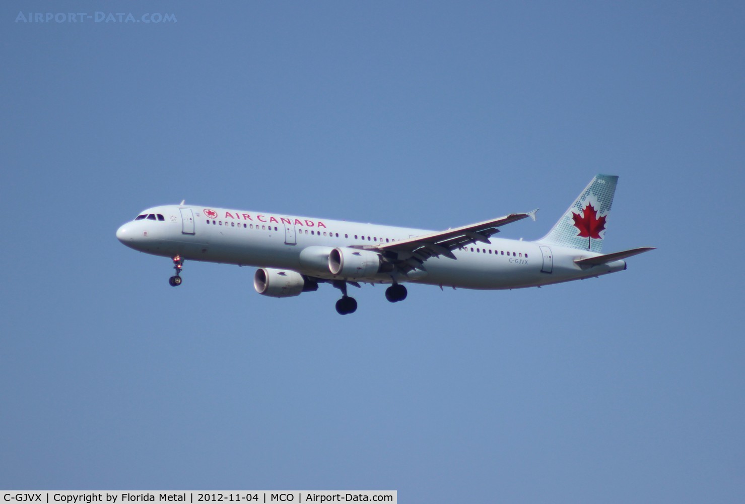C-GJVX, 2002 Airbus A321-211 C/N 1726, Air Canada A321