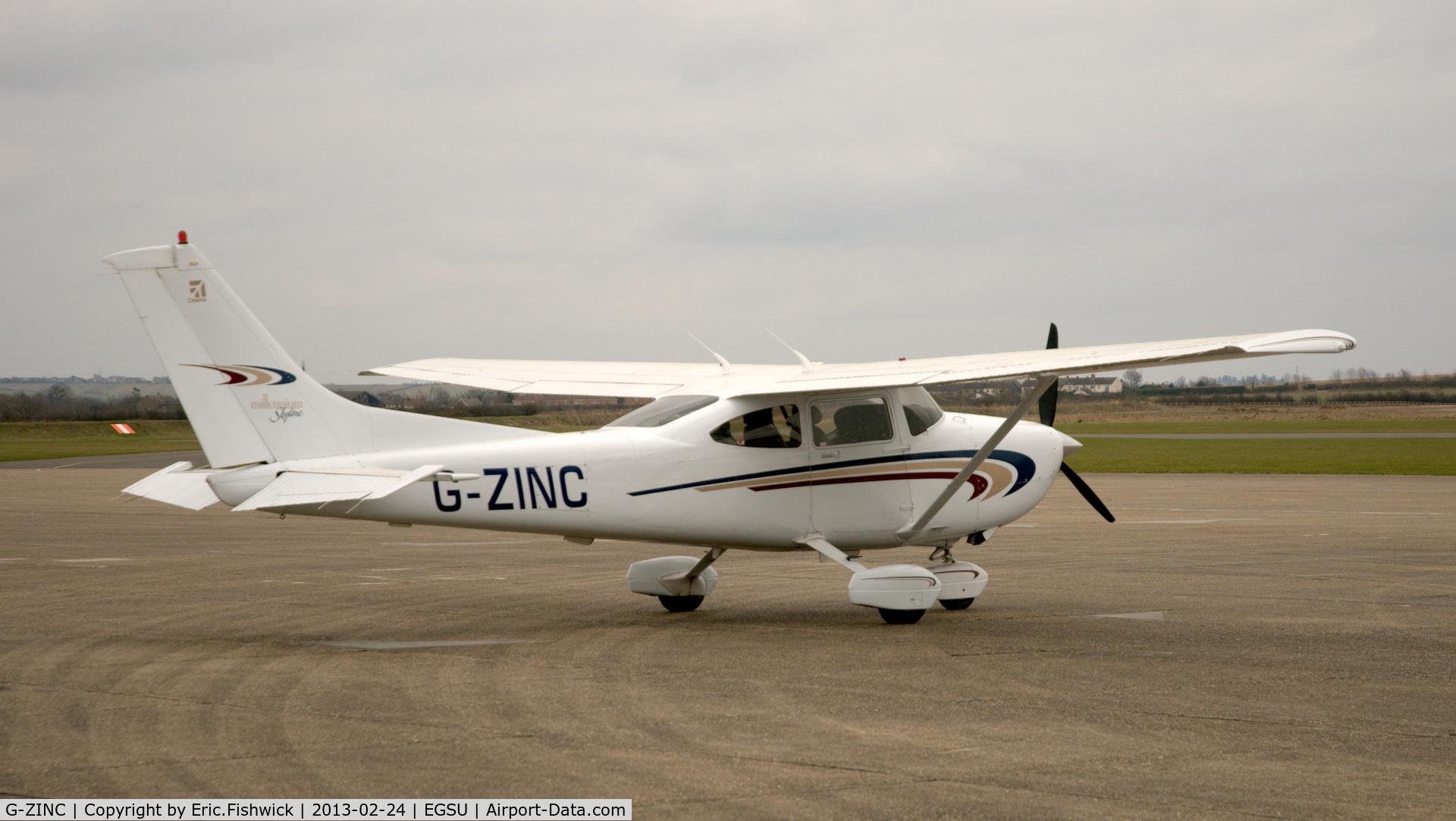 G-ZINC, 2000 Cessna 182S Skylane C/N 18280757, G-ZINC visiting Duxford Airfield