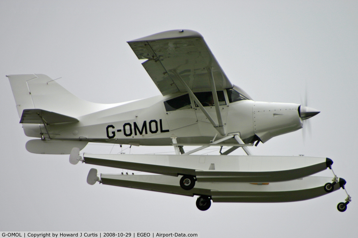 G-OMOL, 2000 Maule MX-7-180C Star Rocket C/N 28012C, Unusual to see one with floats.