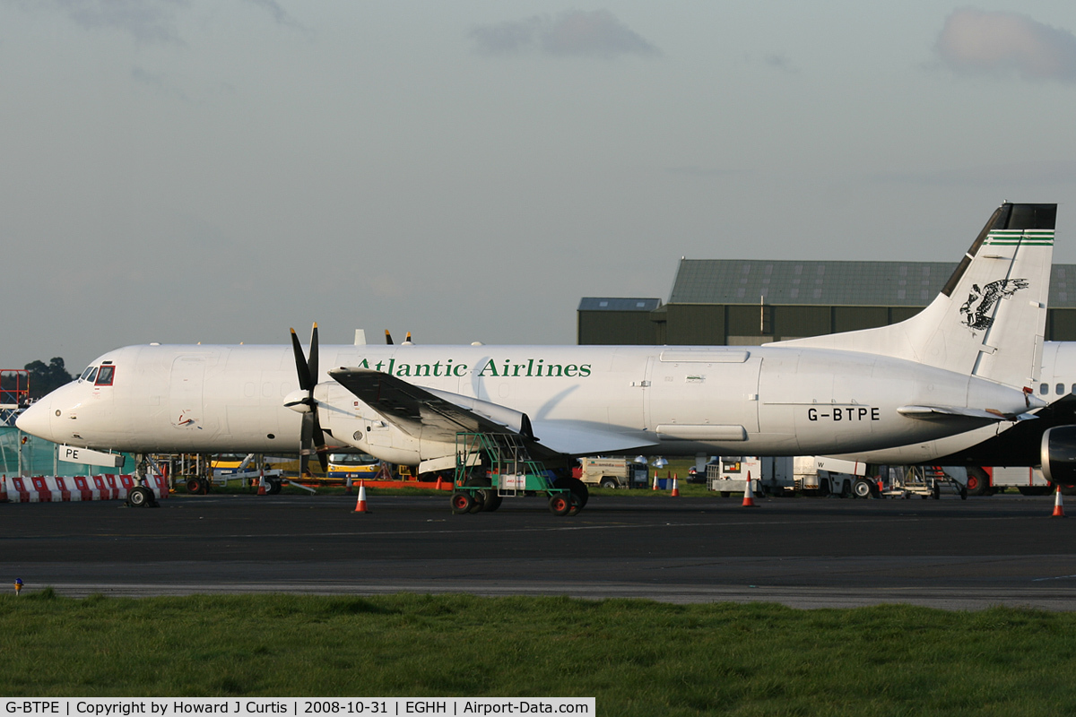 G-BTPE, 1989 British Aerospace ATP C/N 2012, Atlantic Airways