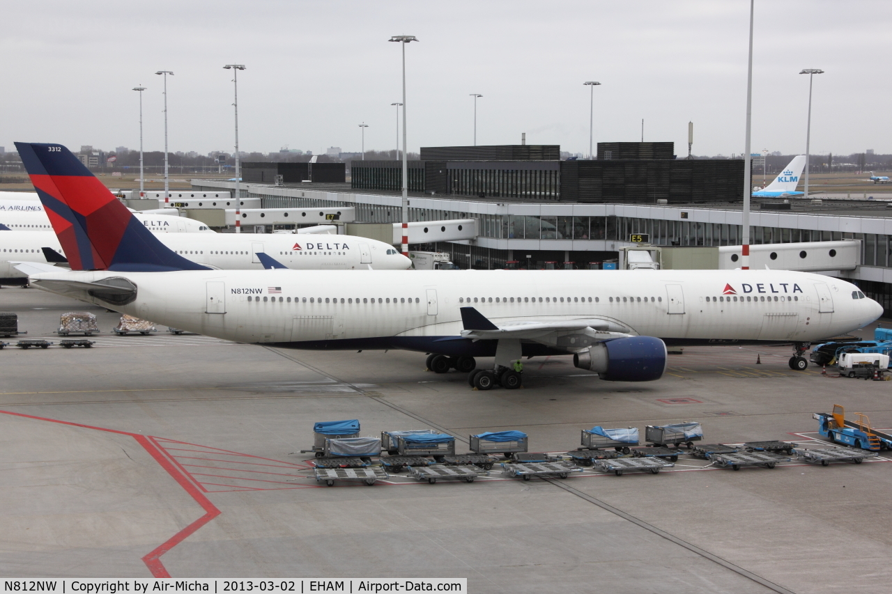 N812NW, 2006 Airbus A330-323 C/N 0784, Delta Air Lines