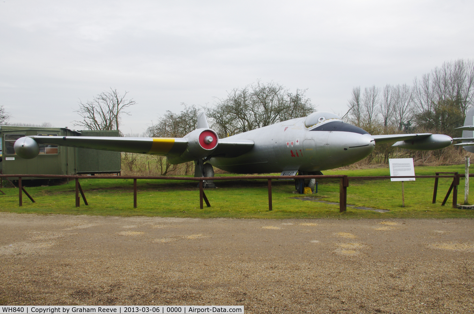 WH840, 1954 English Electric Canberra T.4 C/N EEP71278, Preserved at the Norfolk and Suffolk Aviation Museum, Flixton.