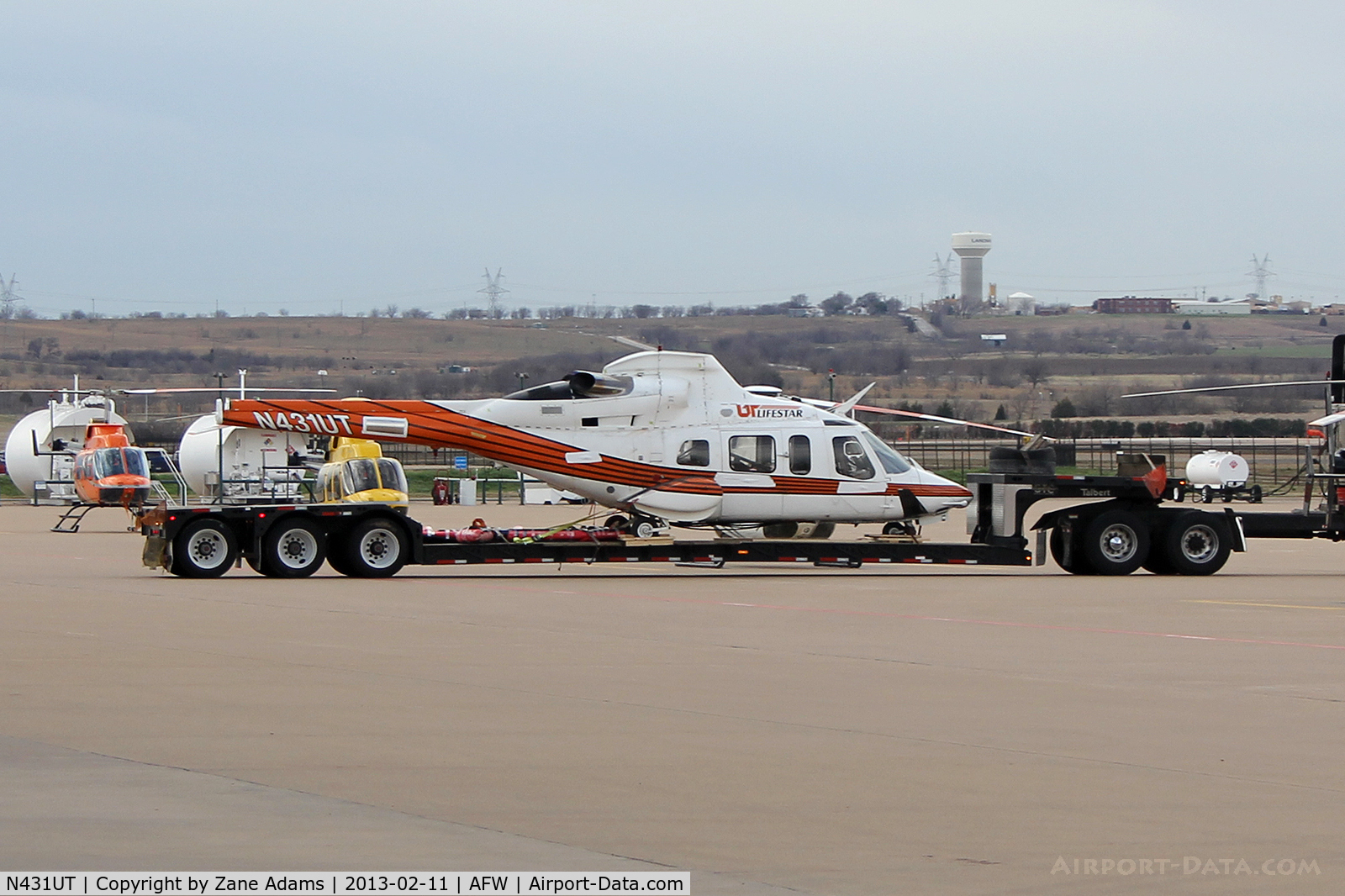 N431UT, 1996 Bell 430 C/N 49011, At Fort Worth Alliance Airport