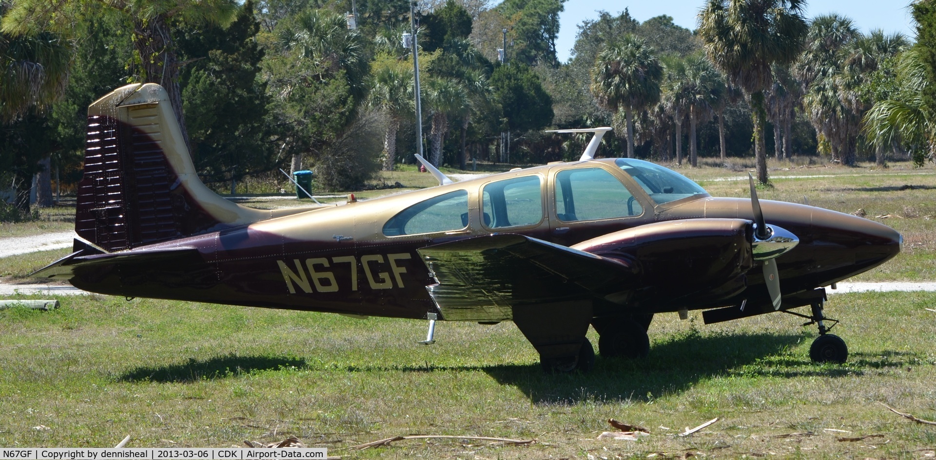 N67GF, 1967 Beech D95A Travel Air C/N TD-700, 1967 BEECH D95A