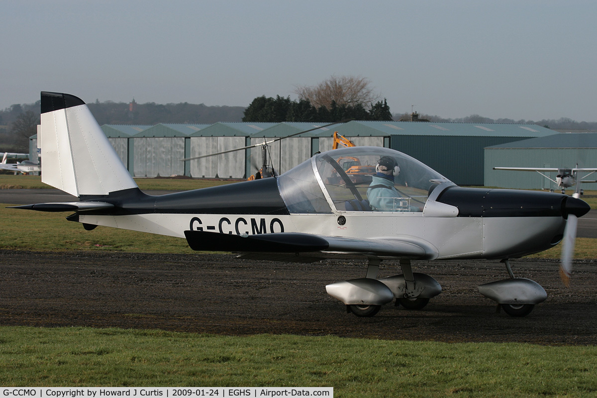 G-CCMO, 2003 Aerotechnik EV-97A Eurostar C/N PFA 315-14155, Privately owned.