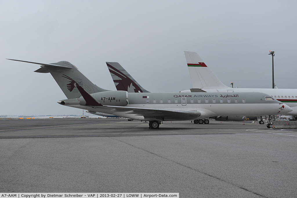 A7-AAM, 2003 Bombardier BD-700-1A10 Global Express C/N 9126, Qatar GLEX