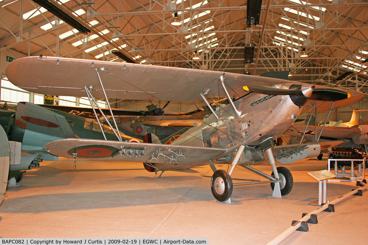BAPC082, 1937 Hawker Afghan Hind C/N 41H/81899, Preserved in the RAF Museum here.