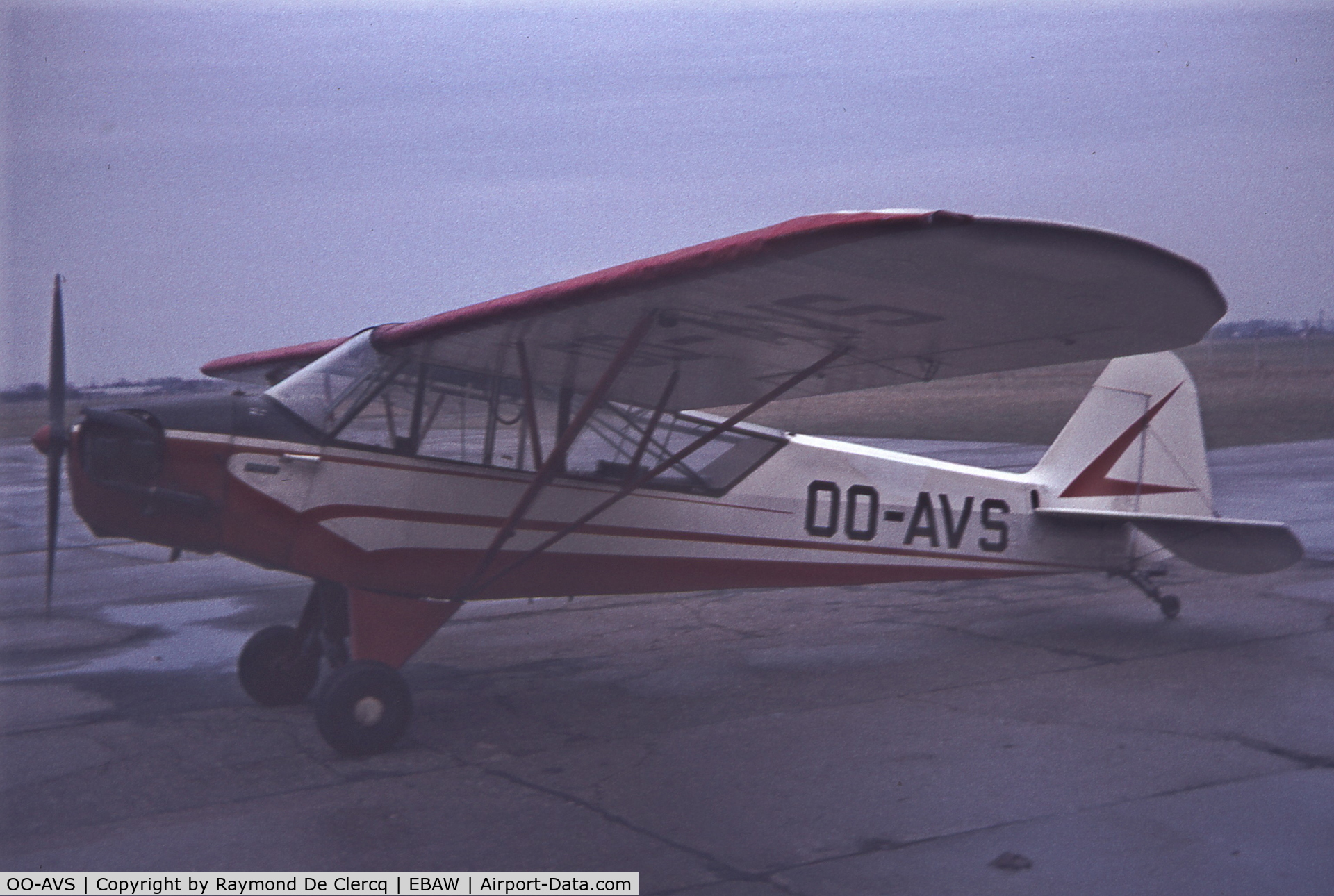 OO-AVS, 1944 Piper L-4J Grasshopper (J3C-65D) C/N 12429, 1944 Piper L-4J