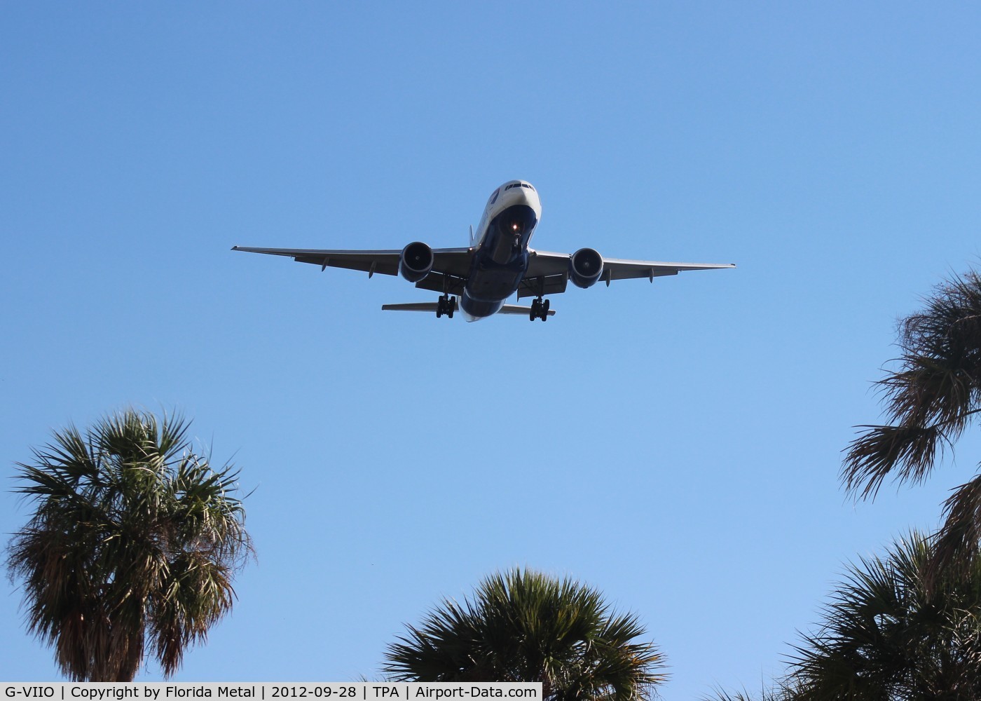 G-VIIO, 1999 Boeing 777-236 C/N 29320, British 777