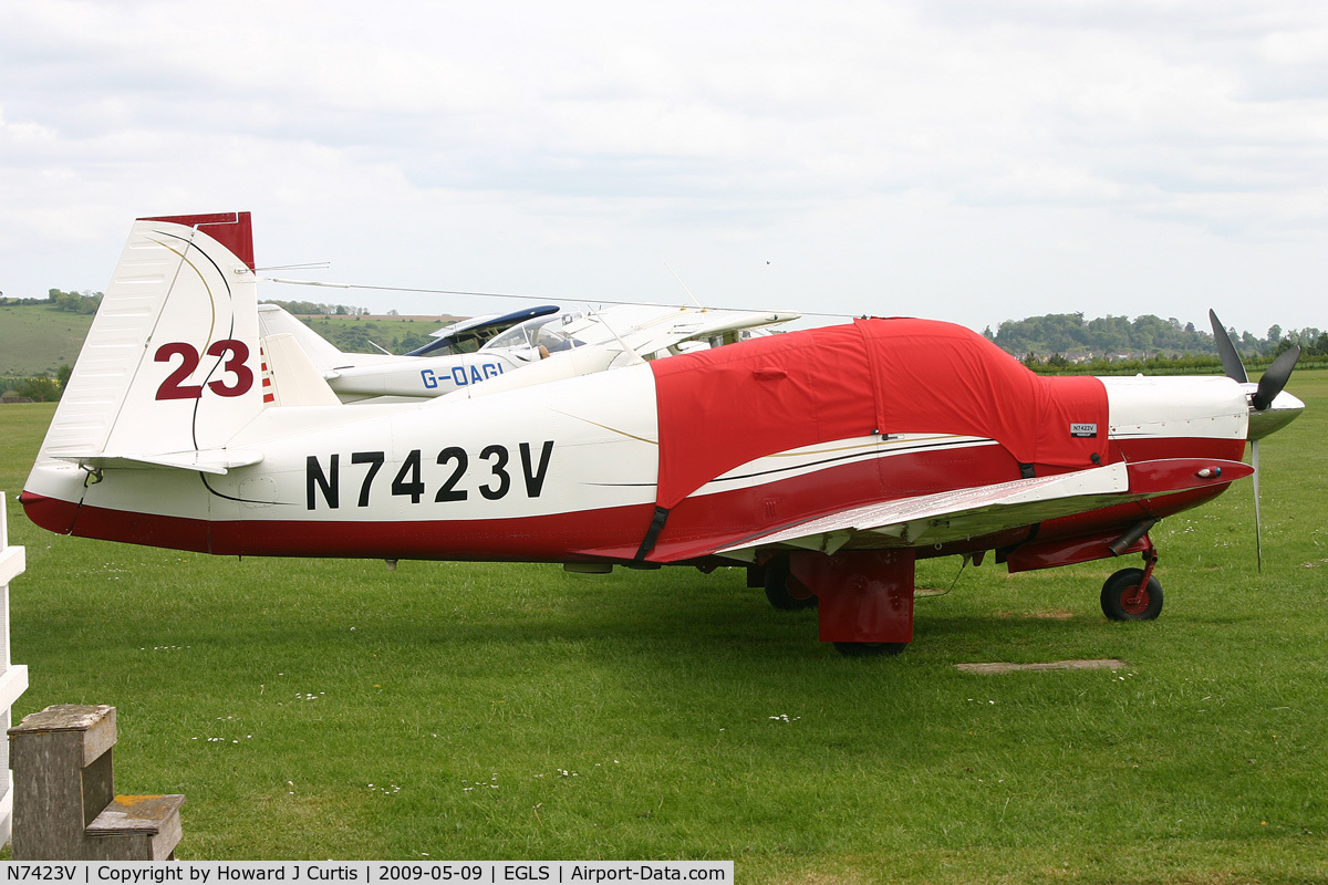 N7423V, 1975 Mooney M20E C/N 21-1163, Privately owned.