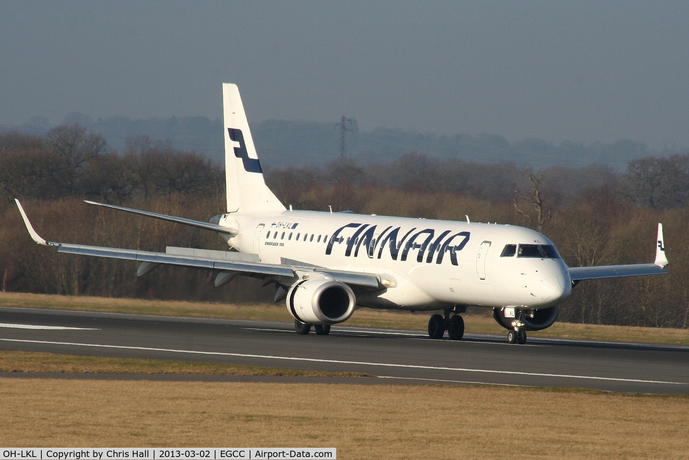 OH-LKL, 2007 Embraer 190LR (ERJ-190-100LR) C/N 19000153, Finnair