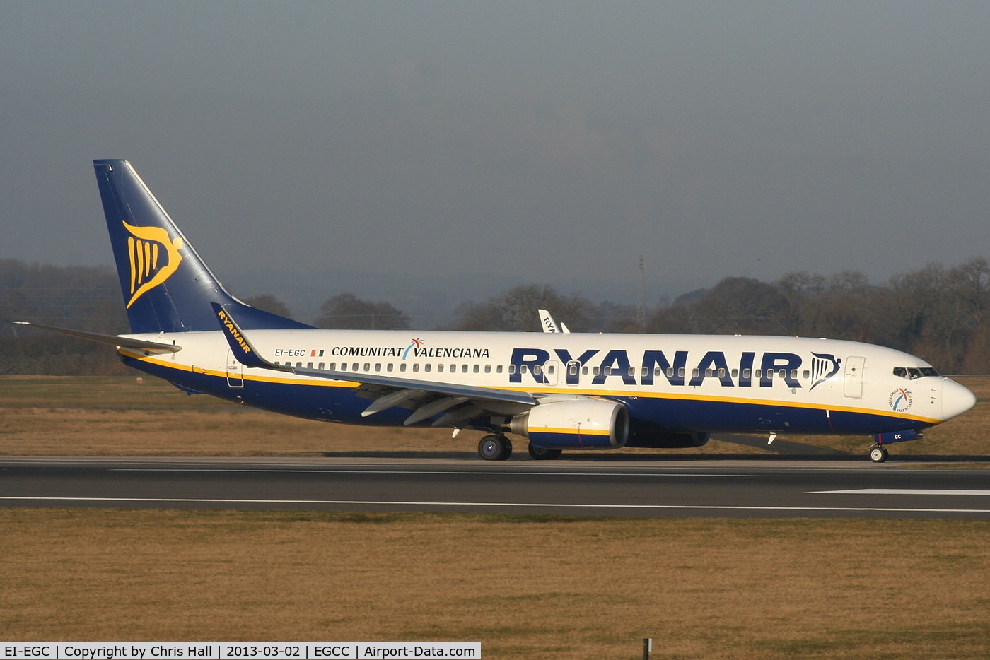 EI-EGC, 2009 Boeing 737-8AS C/N 38492, Ryanair