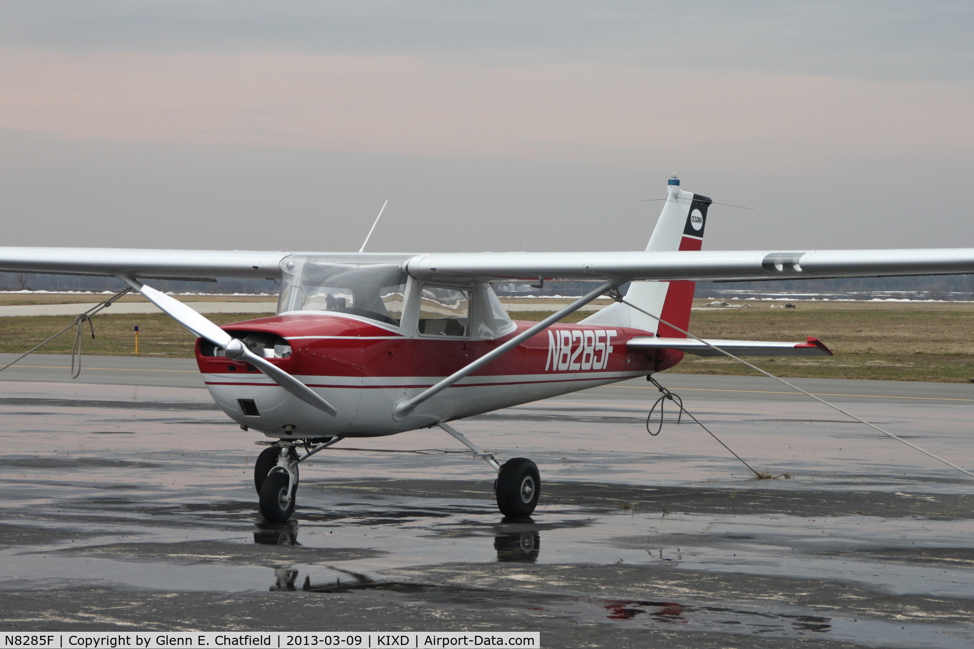 N8285F, 1966 Cessna 150F C/N 15064385, Old, but very clean