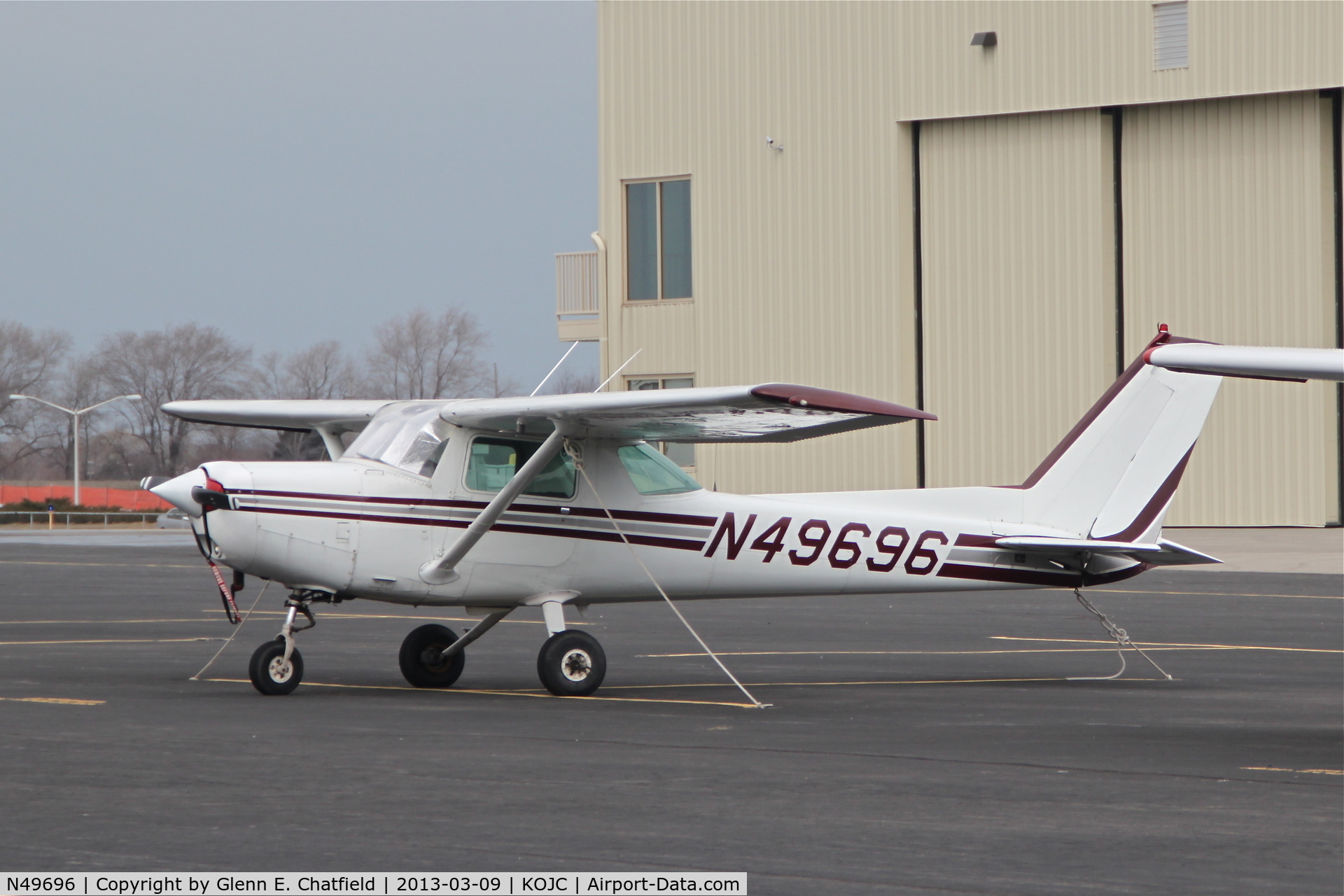 N49696, 1979 Cessna 152 C/N 15283496, A training plane
