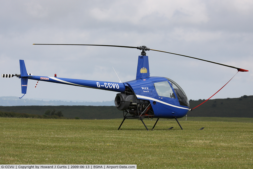 G-CCVU, 2004 Robinson R22 Beta C/N 3600, Privately owned.