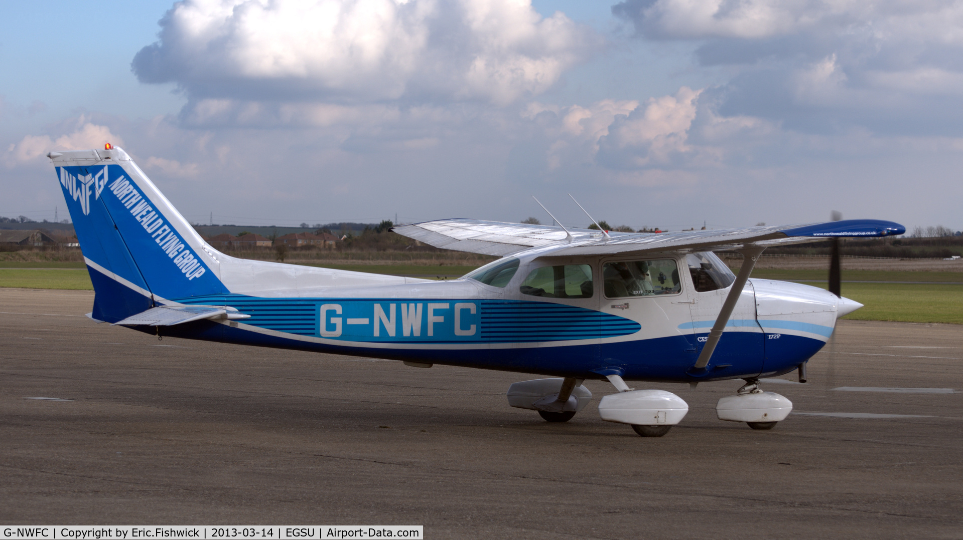 G-NWFC, 1985 Cessna 172P C/N 172-76305, 2. G-NWFC visiting Duxford Airfield.